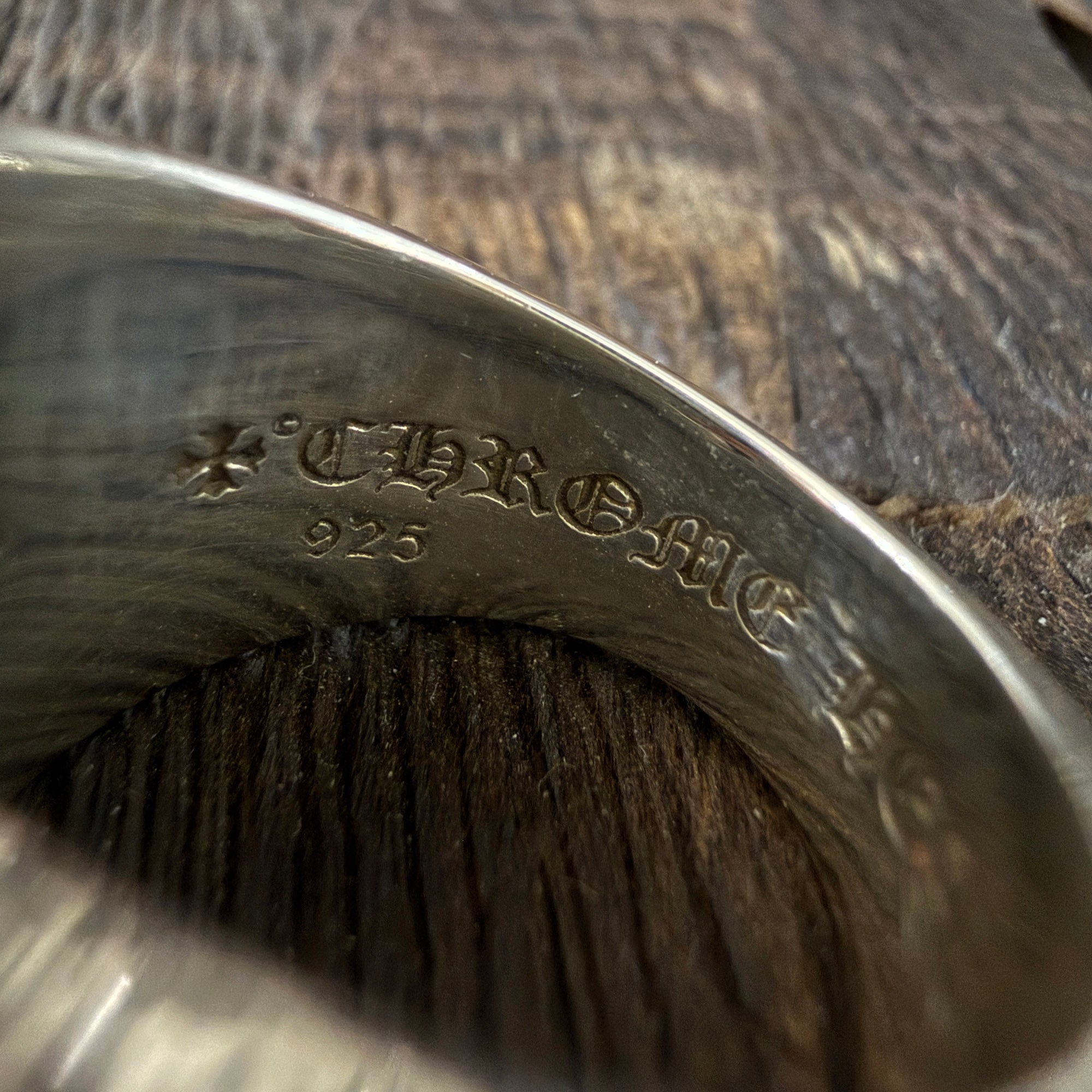 CHROME HEARTS  Negative Space CH Plus Ring Size 9.5号 クロムハーツ ネガティブスペース CHプラス リング サイズ9.5号
