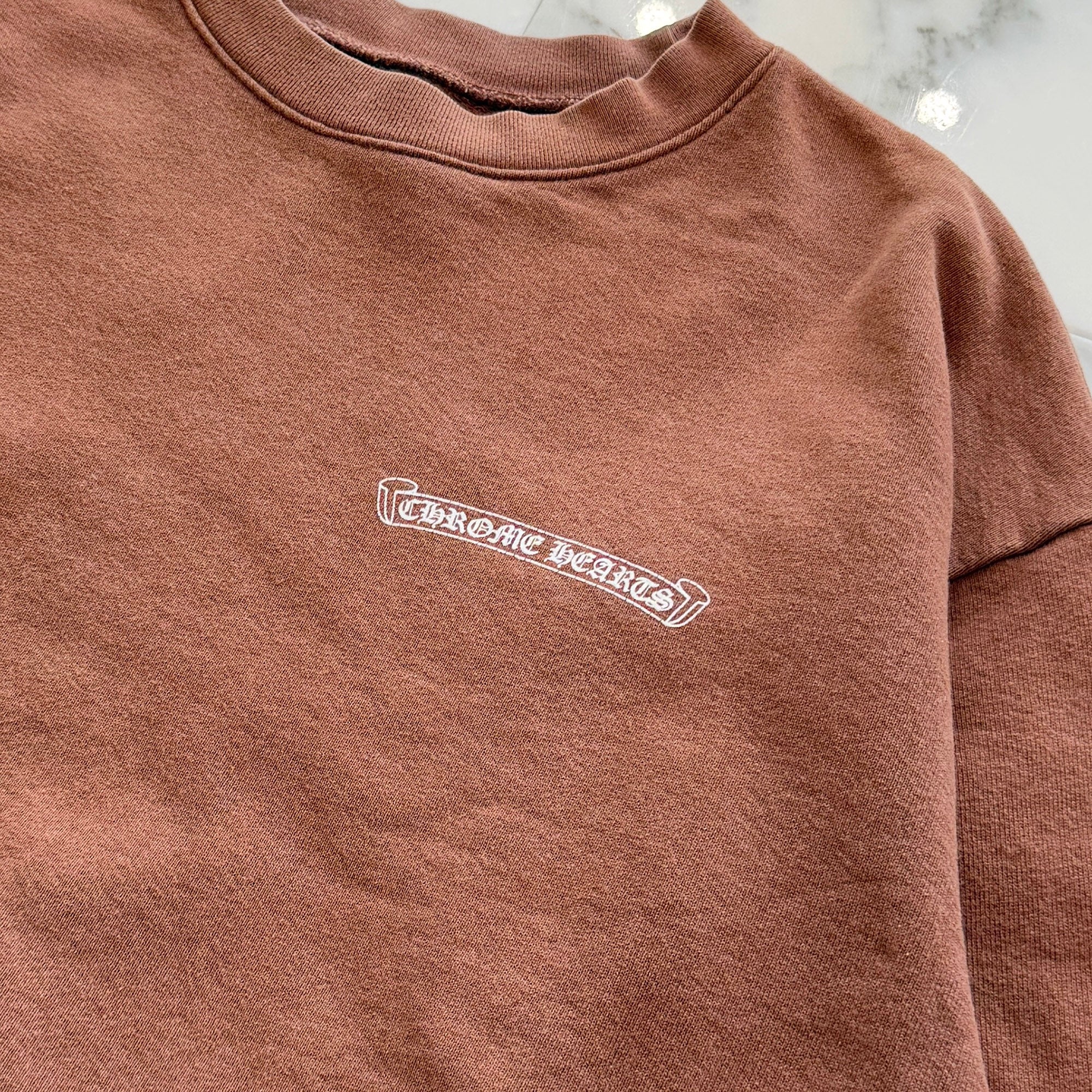 CHROME HEARTS × MATTY BOY PPO STRUCTURE Crew Neck Sweat Shirt Size M クロムハーツ × マッティボーイ PPO ストラクチャー クルーネック スウェットシャツ サイズM