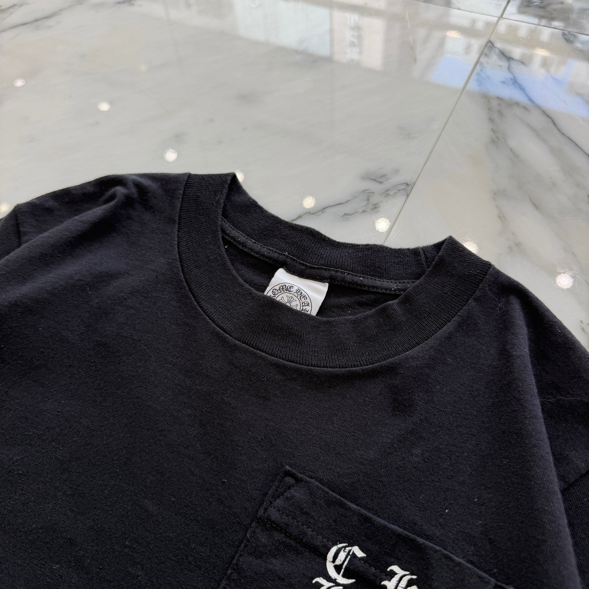 CHROME HEARTS Back T Bar Logo Side Star Tee Size S クロムハーツ バック Tバー ロゴ サイドスター Tシャツ サイズS