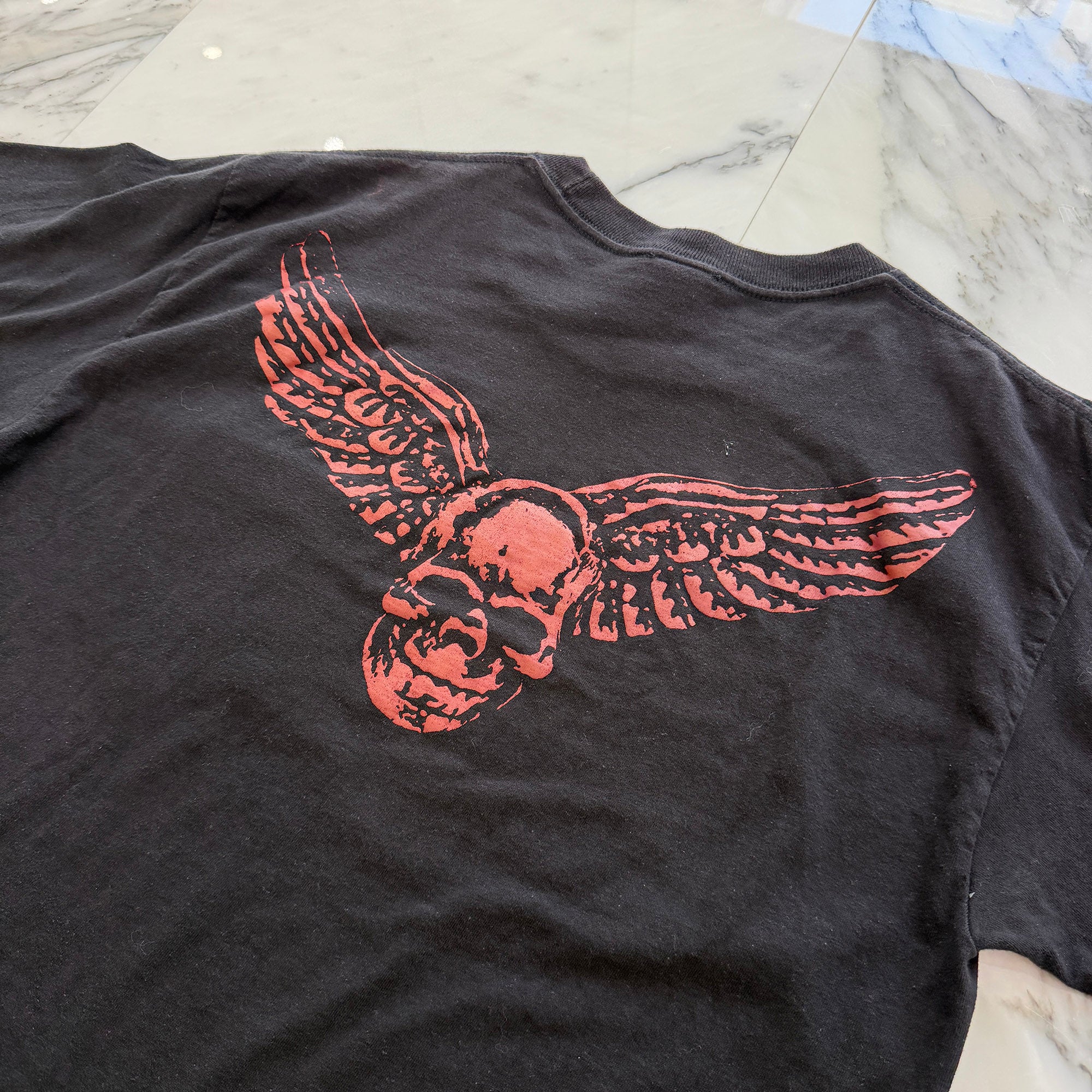 CHROME HEARTS JOE FOTI Skull Wing Tee Size L クロムハーツ ジョーフォティ スカルウィング Tシャツ サイズL