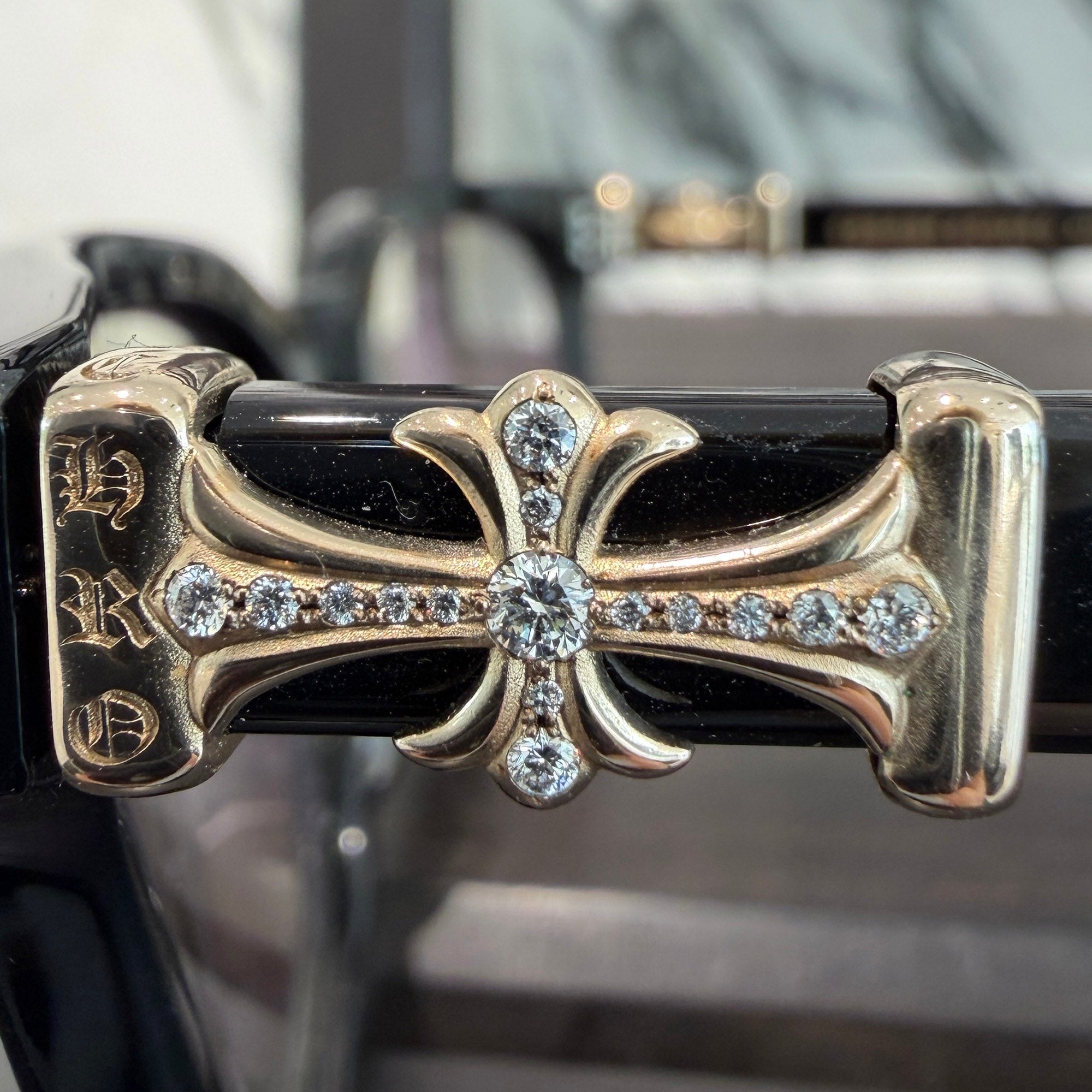 CHROME HEARTS COX UCKER Sunglasses Pave Diamond Size 52口19-153 クロムハーツ コックス タッカーサングラス パヴェダイアモンド サイズ52口19-153