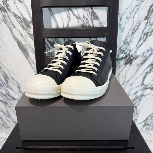 Rick Owens "LOW SNEAKS" Leather Sneakers RU02F4891LCO Size 48.0 (約32.0cm〜33.0cm) リックオウエンス "ロースニークス" レザースニーカー サイズ48.0 (約32.0cm〜33.0cm)