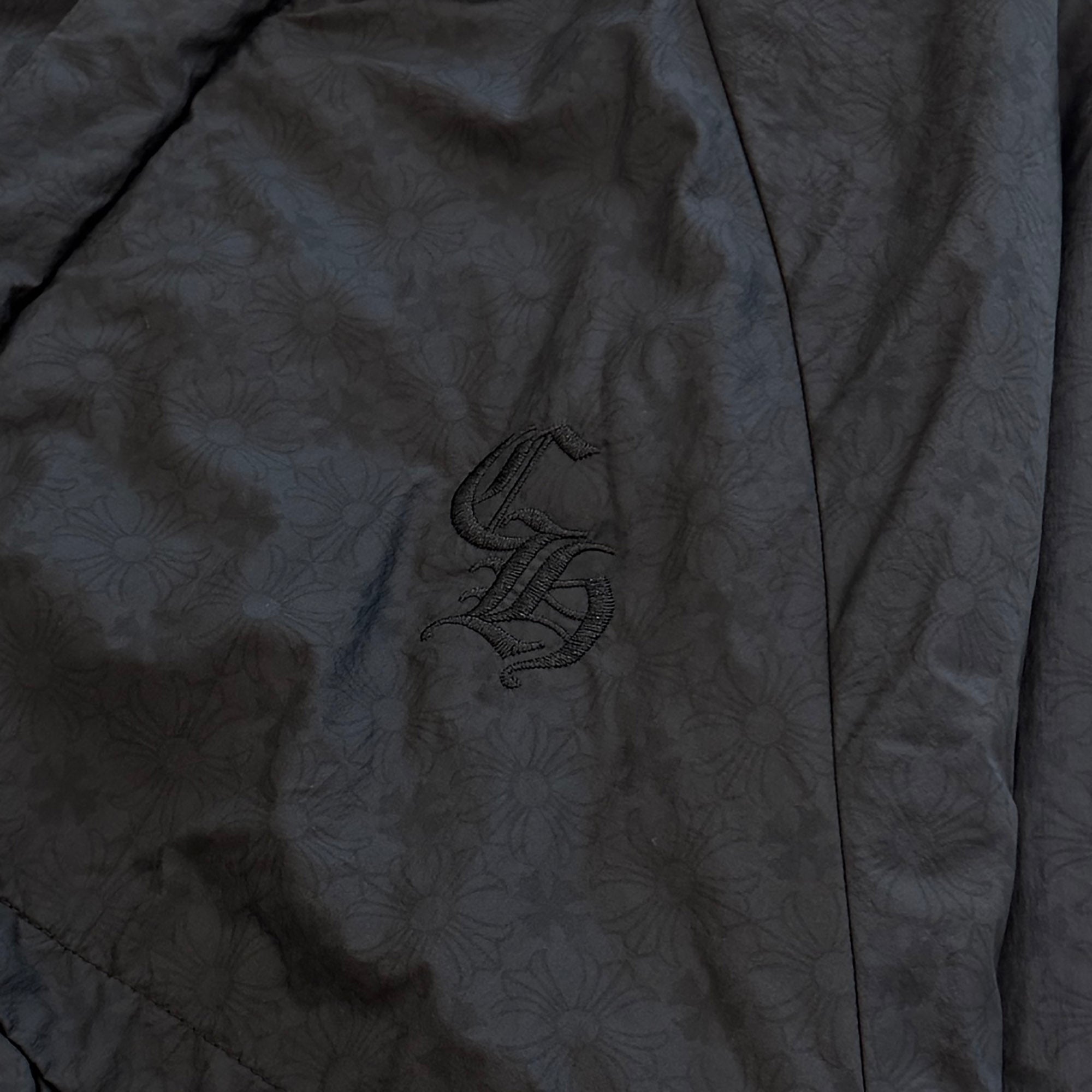CHROME HEARTS CH Logo Embroidery U Match Point Nylon Jacket Size XL クロムハーツ CHロゴ刺繍 Uマッチポイント ナイロンジャケット サイズXL