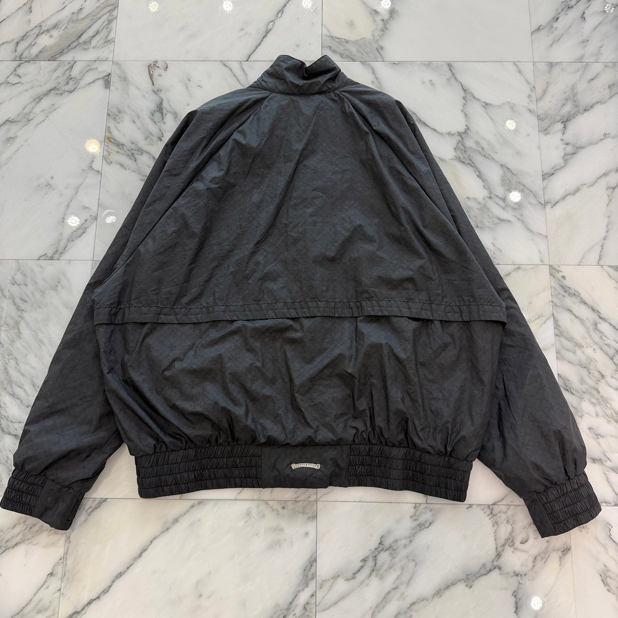 CHROME HEARTS CH Logo Embroidery U Match Point Nylon Jacket Size XL クロムハーツ CHロゴ刺繍 Uマッチポイント ナイロンジャケット サイズXL