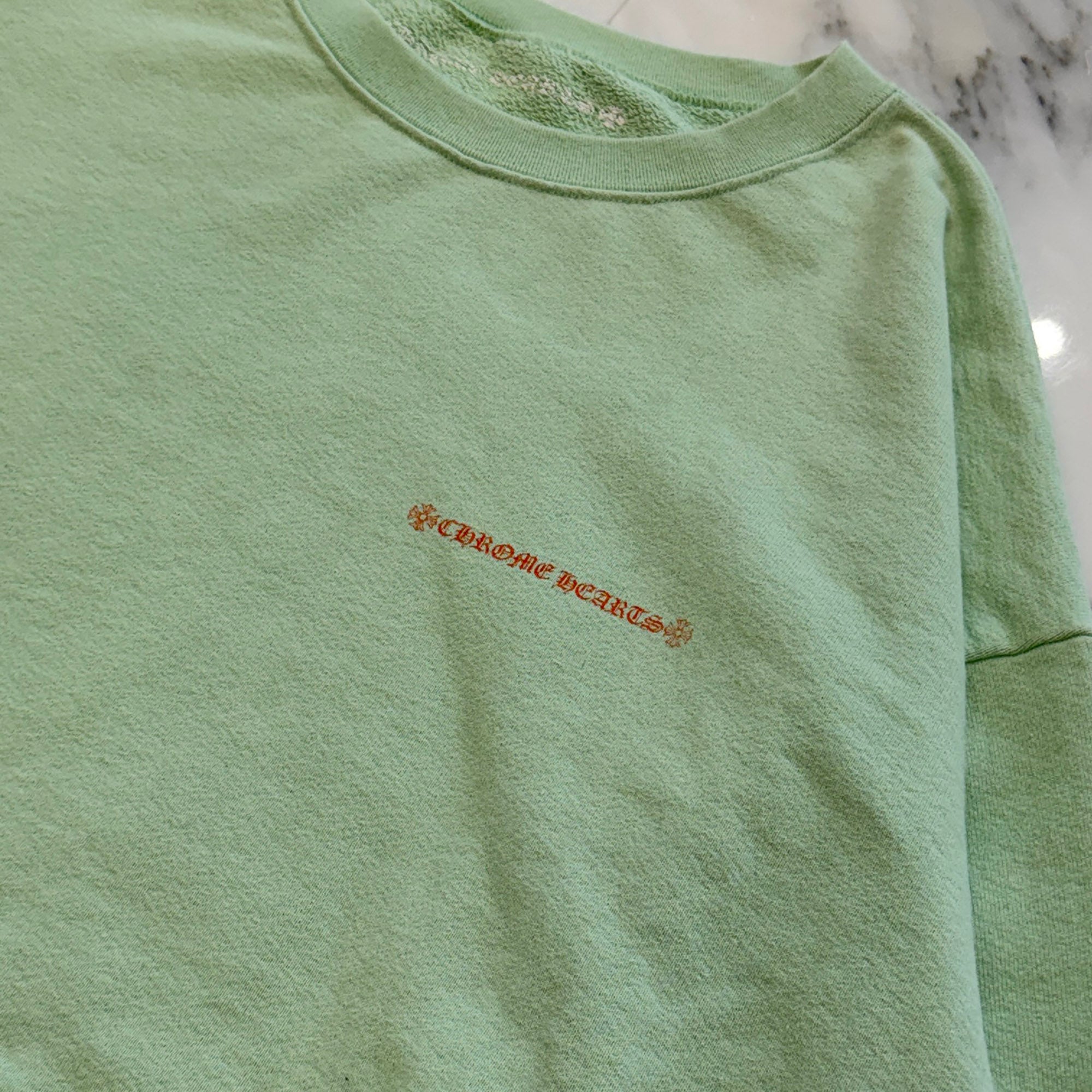 CHROME HEARTS × MATTY BOY PPO SEAFORM GRN Sweat Shirt Size XL クロムハーツ × マッティボーイ PPO シーフォーム スウェットシャツ サイズ XL