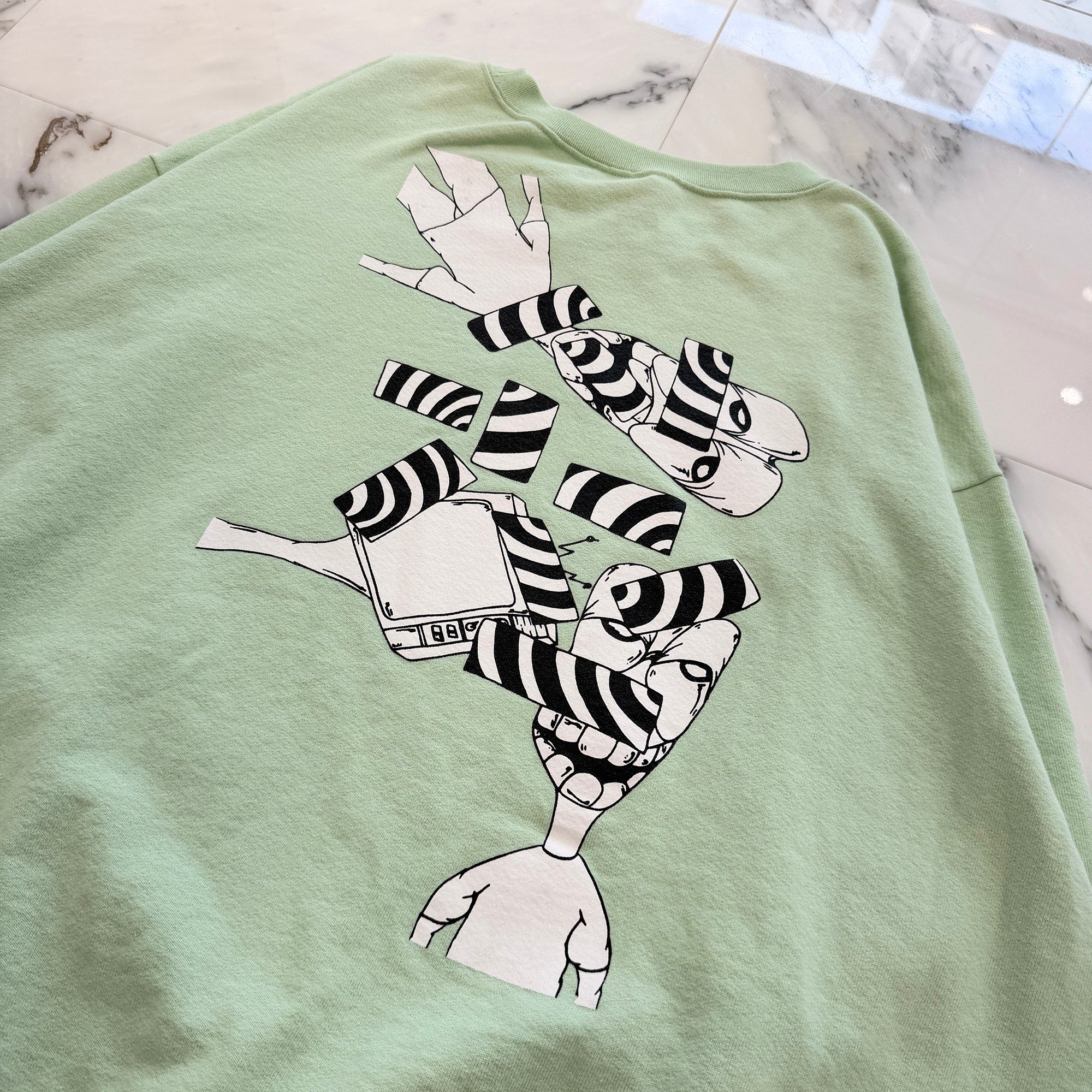 CHROME HEARTS × MATTY BOY PPO SEAFORM GRN Sweat Shirt Size XL クロムハーツ × マッティボーイ PPO シーフォーム スウェットシャツ サイズ XL