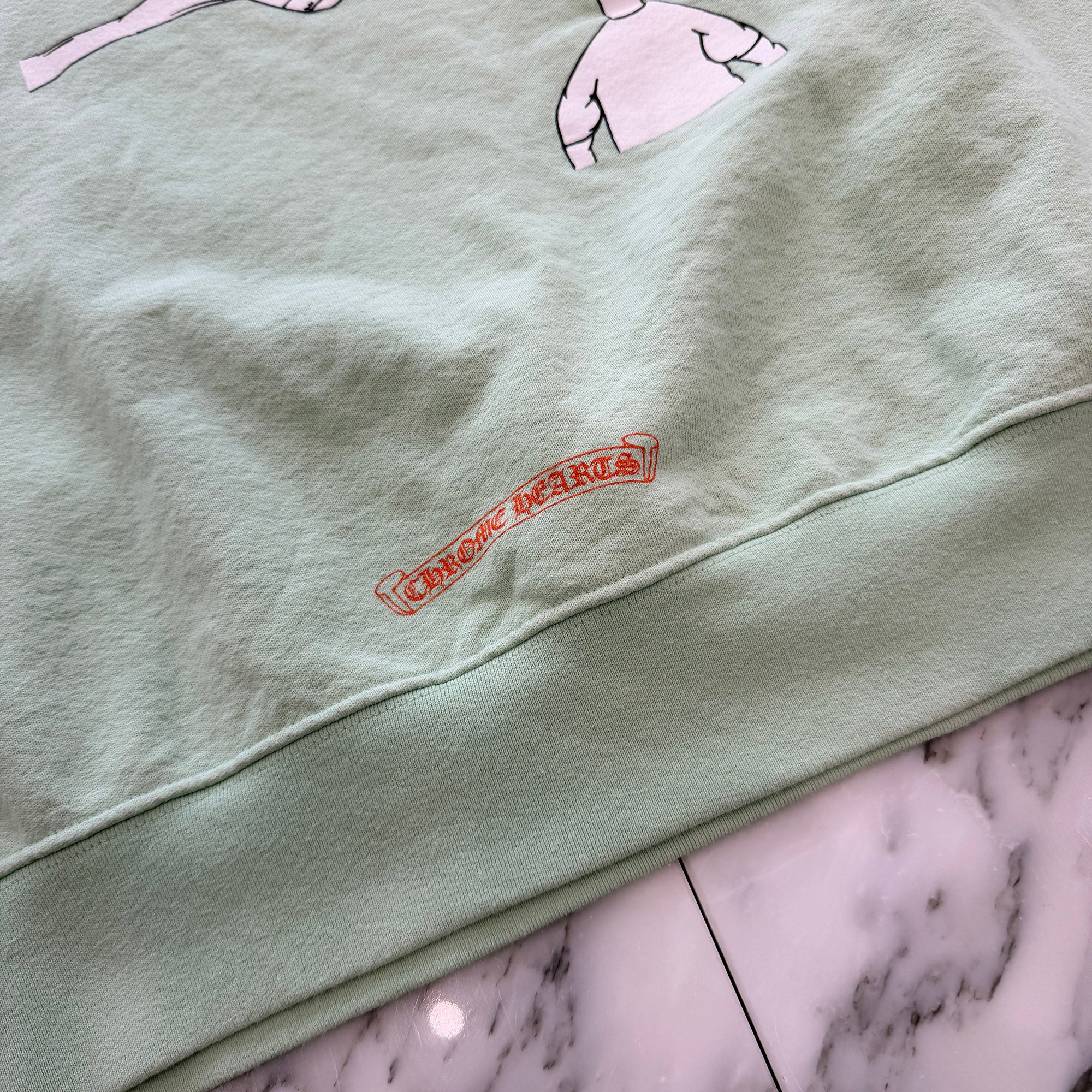 CHROME HEARTS × MATTY BOY PPO SEAFORM GRN Sweat Shirt Size XL クロムハーツ × マッティボーイ PPO シーフォーム スウェットシャツ サイズ XL