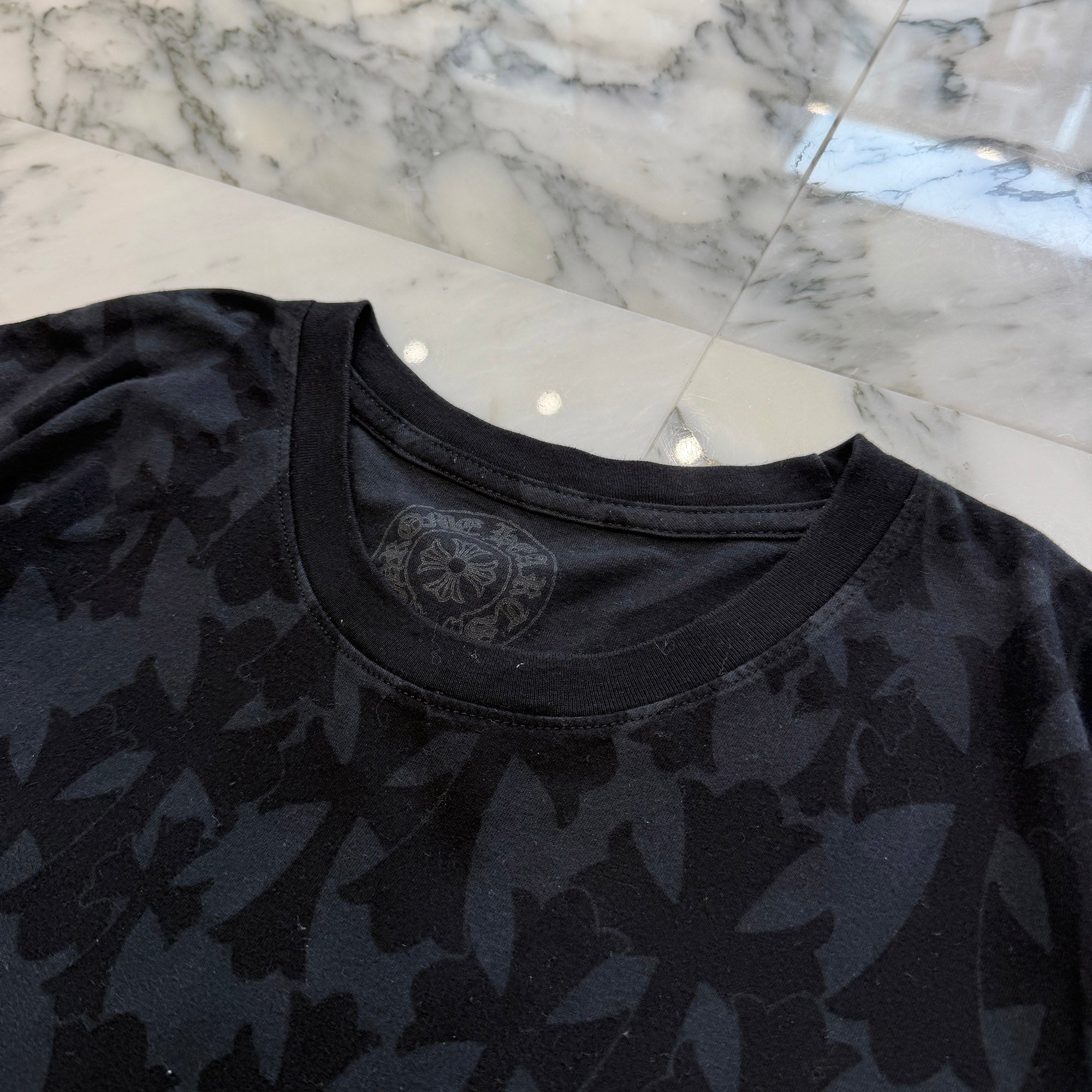CHROME HEARTS 2024SS Graveyard Cemetery Cross Tee Size XXL クロムハーツ グレイブヤード セメタリークロスTシャツ サイズXXL