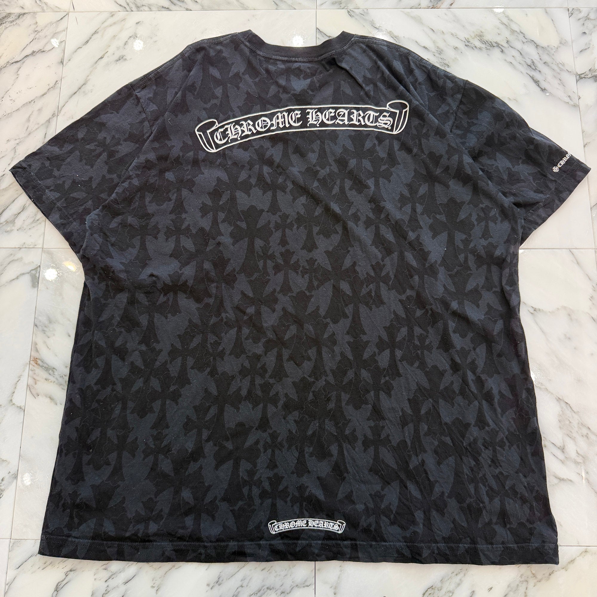 CHROME HEARTS 2024SS Graveyard Cemetery Cross Tee Size XXL クロムハーツ グレイブヤード セメタリークロスTシャツ サイズXXL