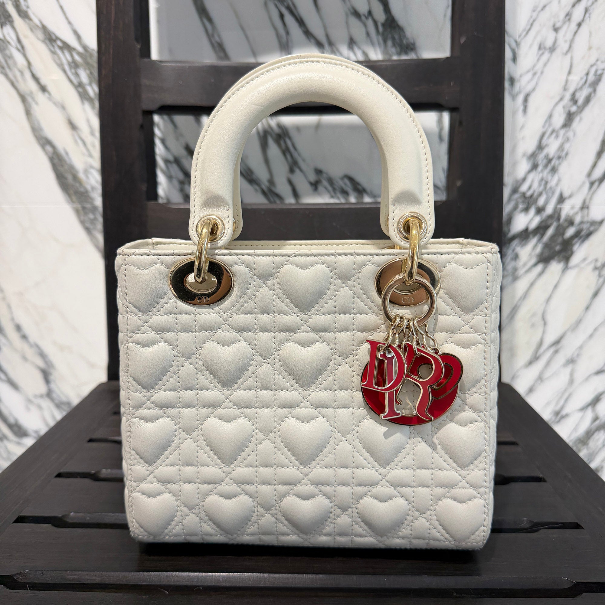 DIOR Lady Dior "MY ABCDIOR" Small Bag M0538ONGE_M030 ディオール レディディオール "マイABCディオール" スモールバッグ
