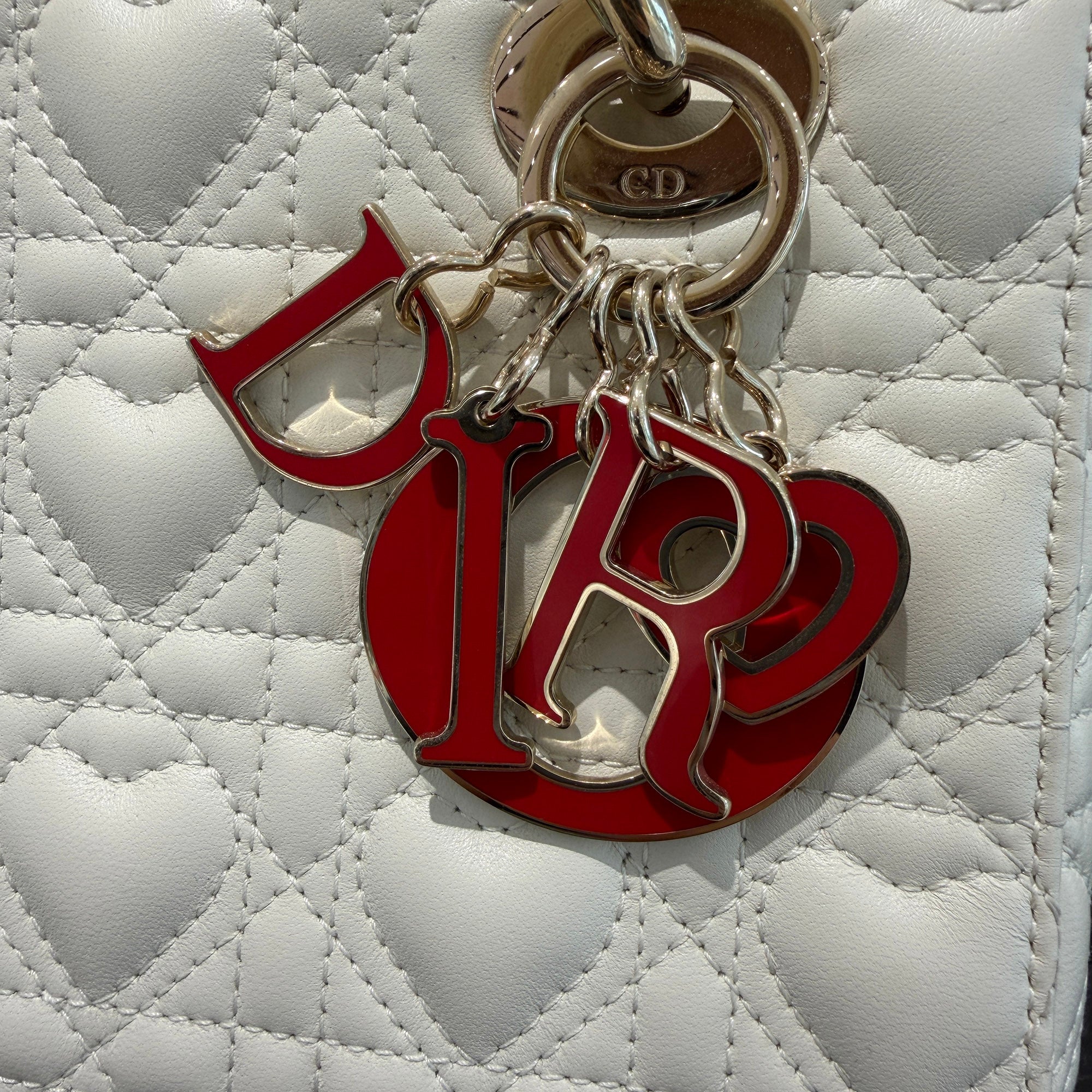 DIOR Lady Dior "MY ABCDIOR" Small Bag M0538ONGE_M030 ディオール レディディオール "マイABCディオール" スモールバッグ