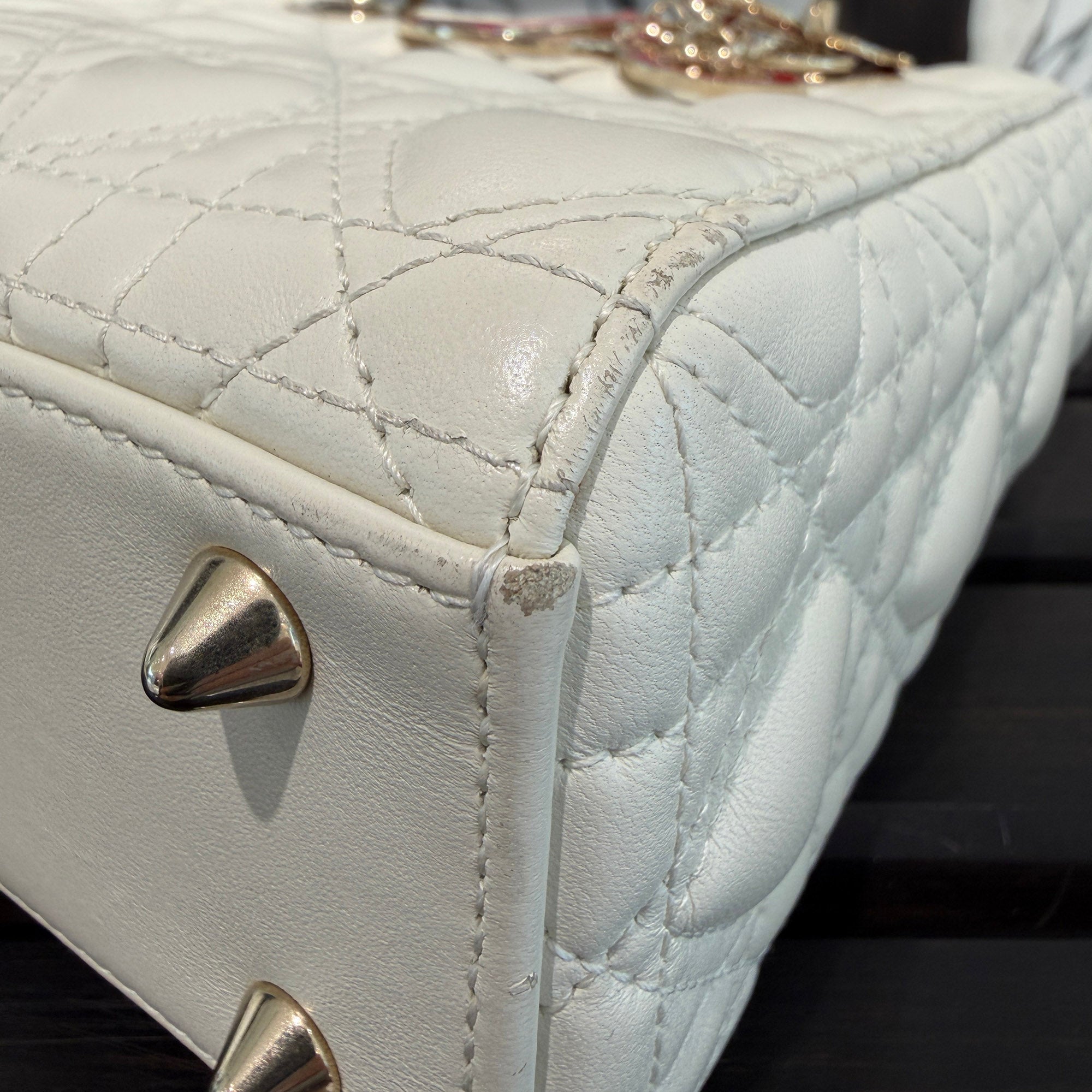 DIOR Lady Dior "MY ABCDIOR" Small Bag M0538ONGE_M030 ディオール レディディオール "マイABCディオール" スモールバッグ