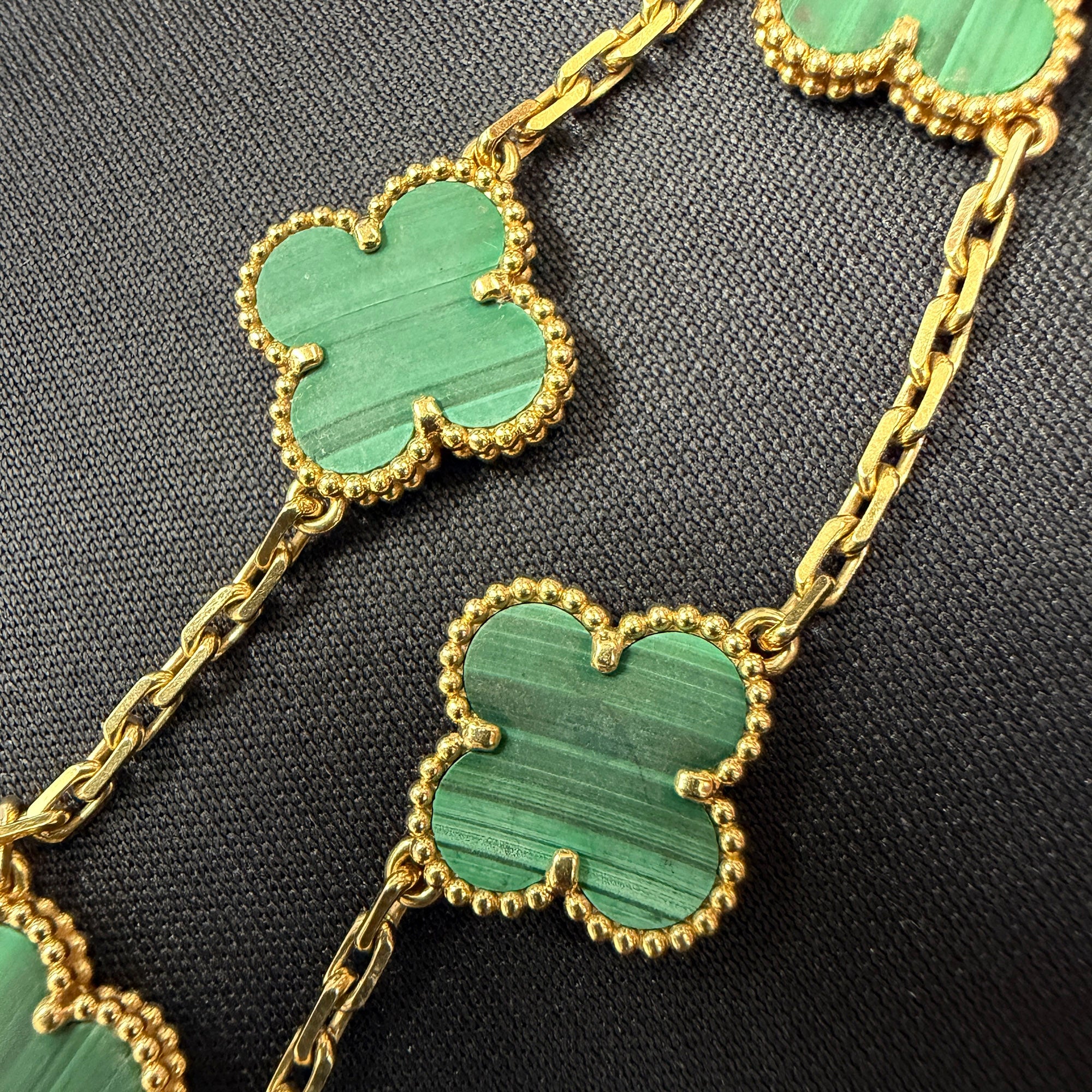 Van Cleef & Arpels Vintage Alhambra 5 Motif Bracelet ヴァンクリーフ＆アーペル ヴィンテージ アルハンブラ 5モチーフブレスレット