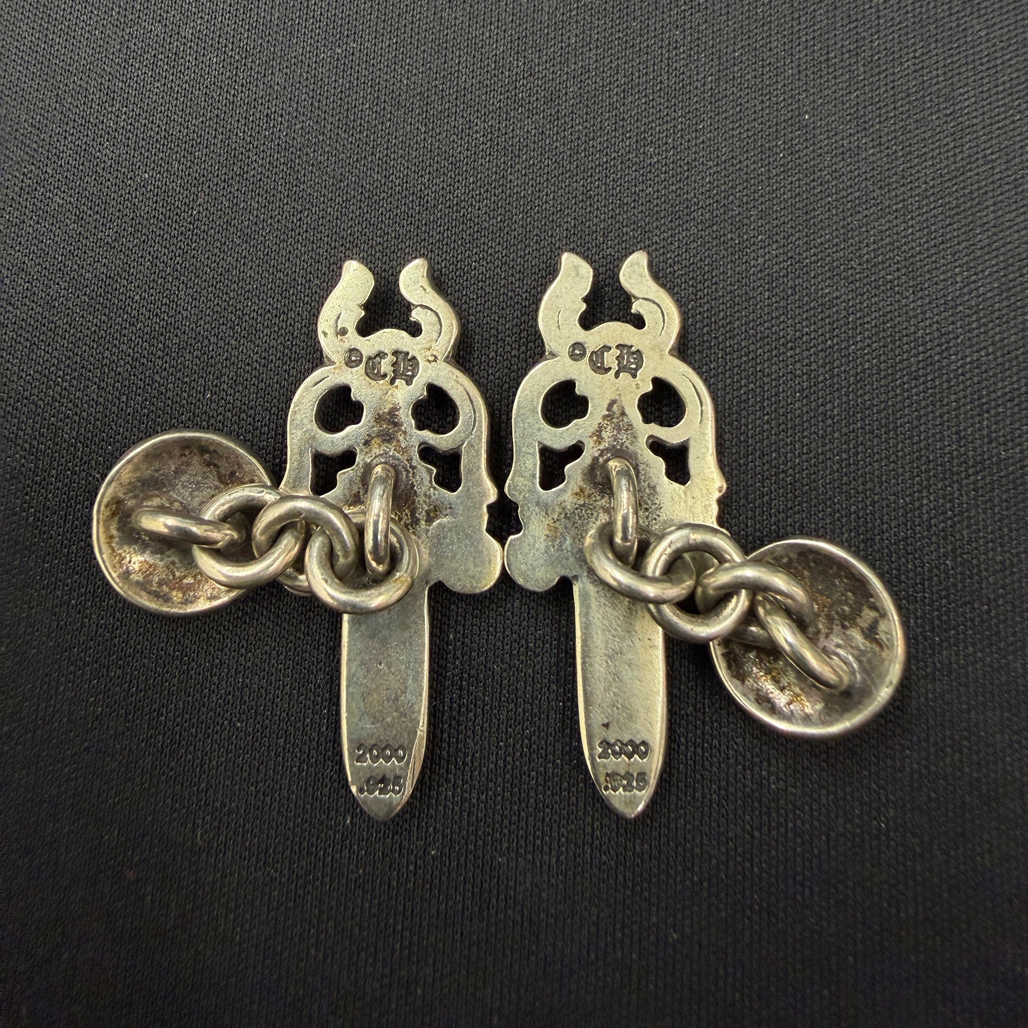 CHROME HEARTS Dagger Horseshoe Cuffs クロムハーツ ダガー ホース