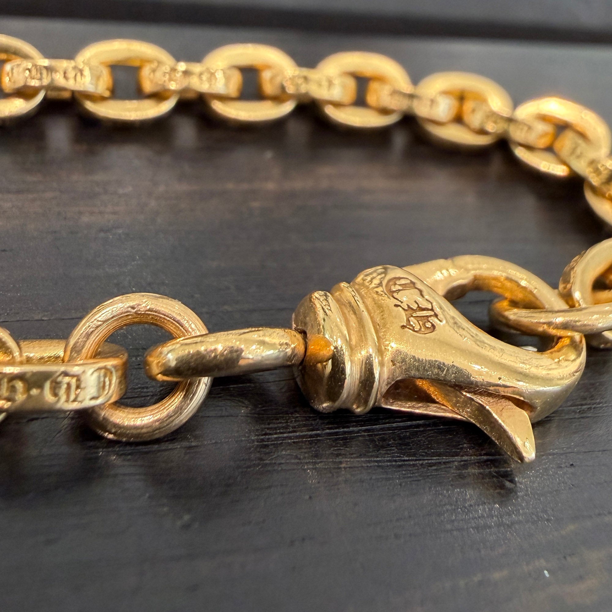 CHROME HEARTS 22K SP Paper Chain Necklace 20 Inch クロムハーツ 22K スペシャルオーダー ペーパーチェーン ネックレス 20インチ