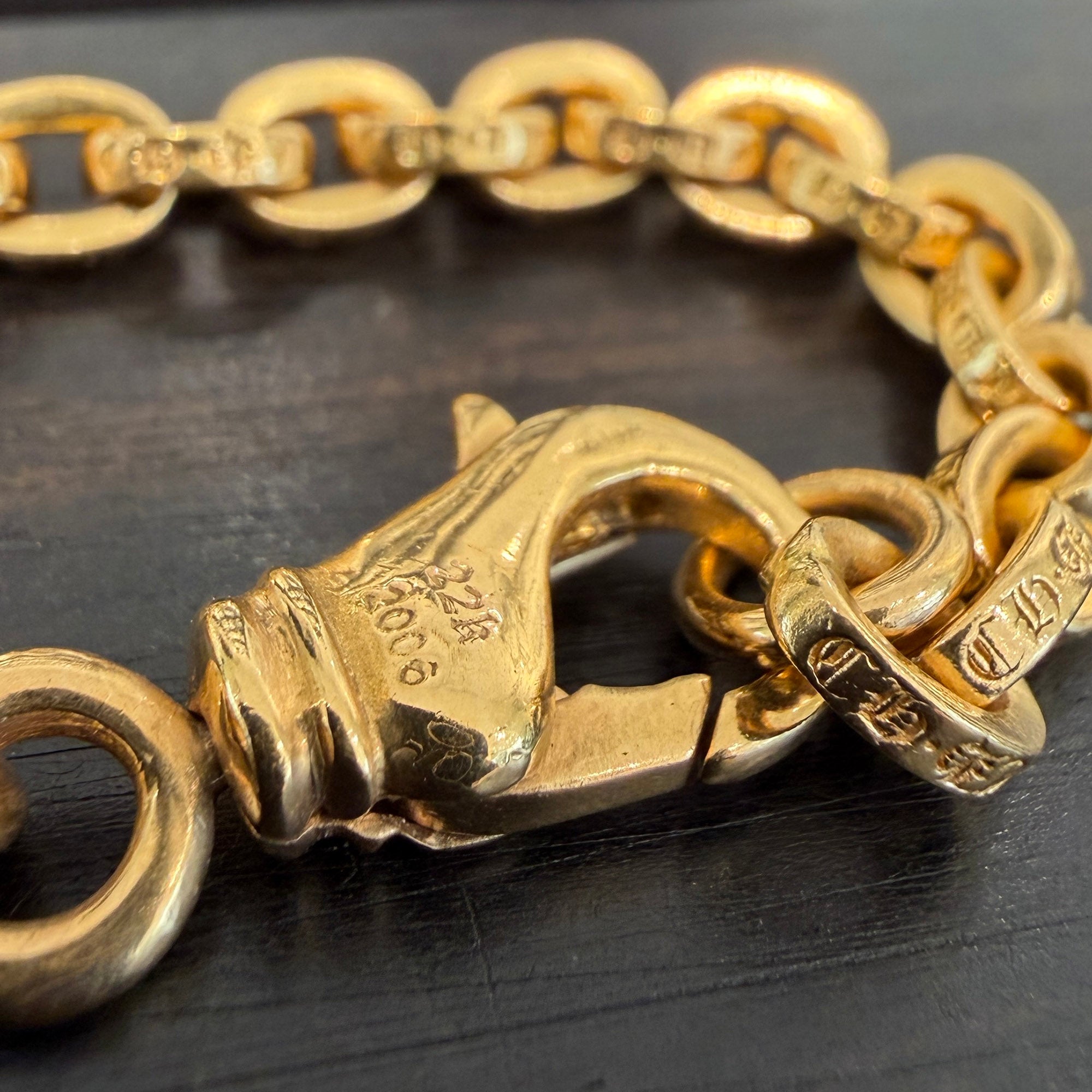 CHROME HEARTS 22K SP Paper Chain Necklace 20 Inch クロムハーツ 22K スペシャルオーダー ペーパーチェーン ネックレス 20インチ