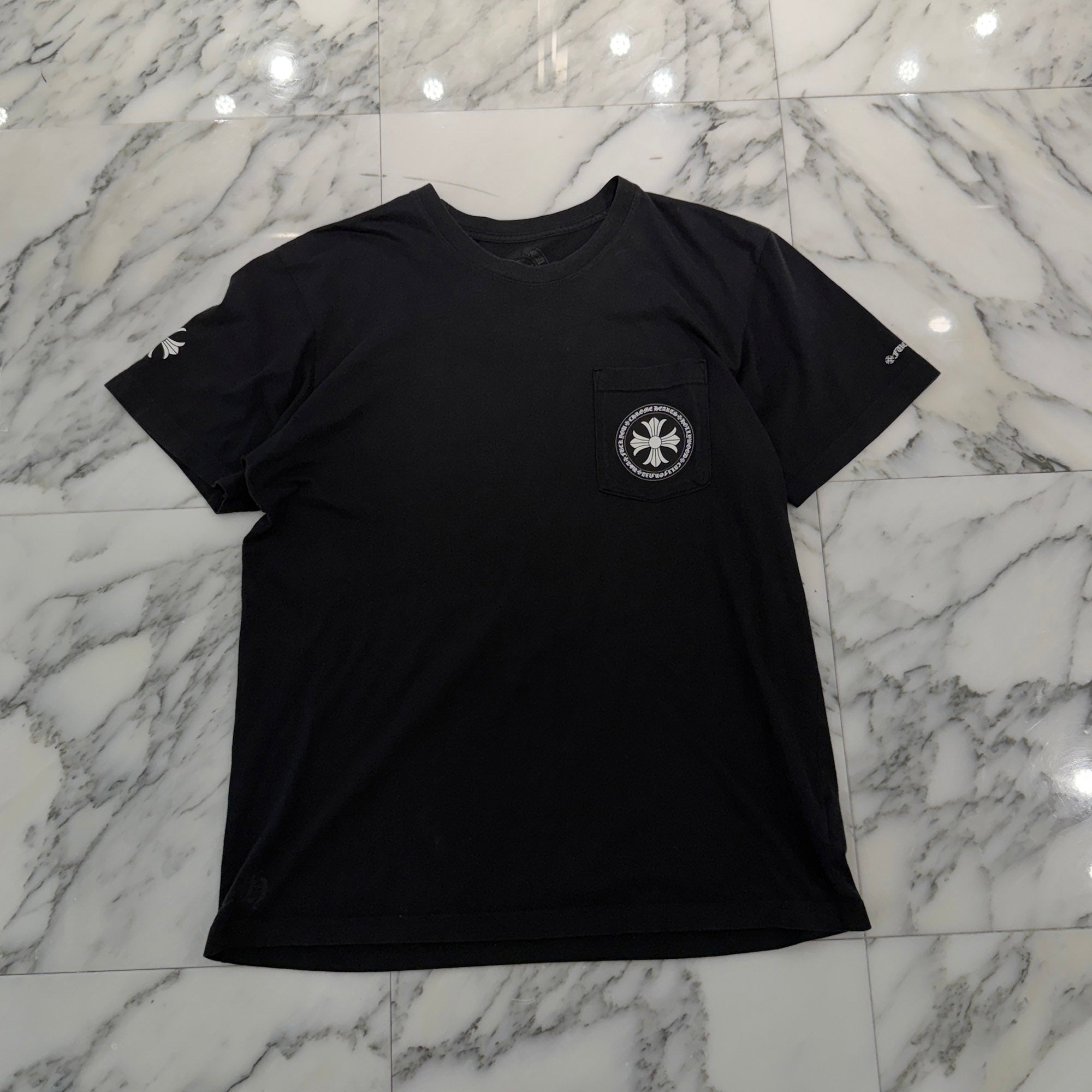 CHROME HEARTS CH Plus Medallion Logo Tee Size L クロムハーツ CH