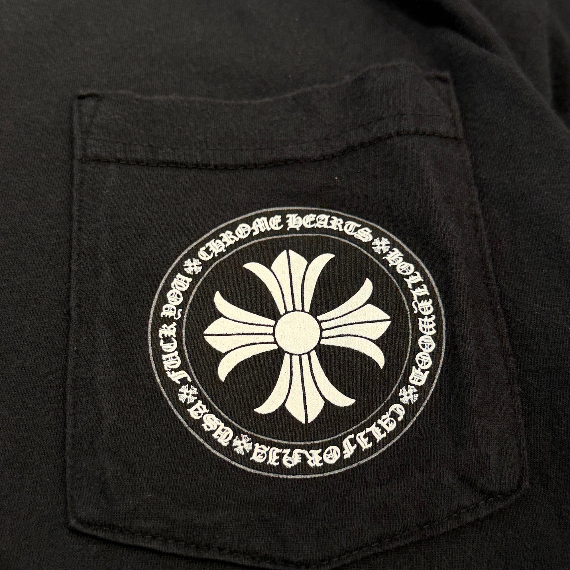 CHROME HEARTS CH Plus Medallion Logo Tee Size L クロムハーツ CH