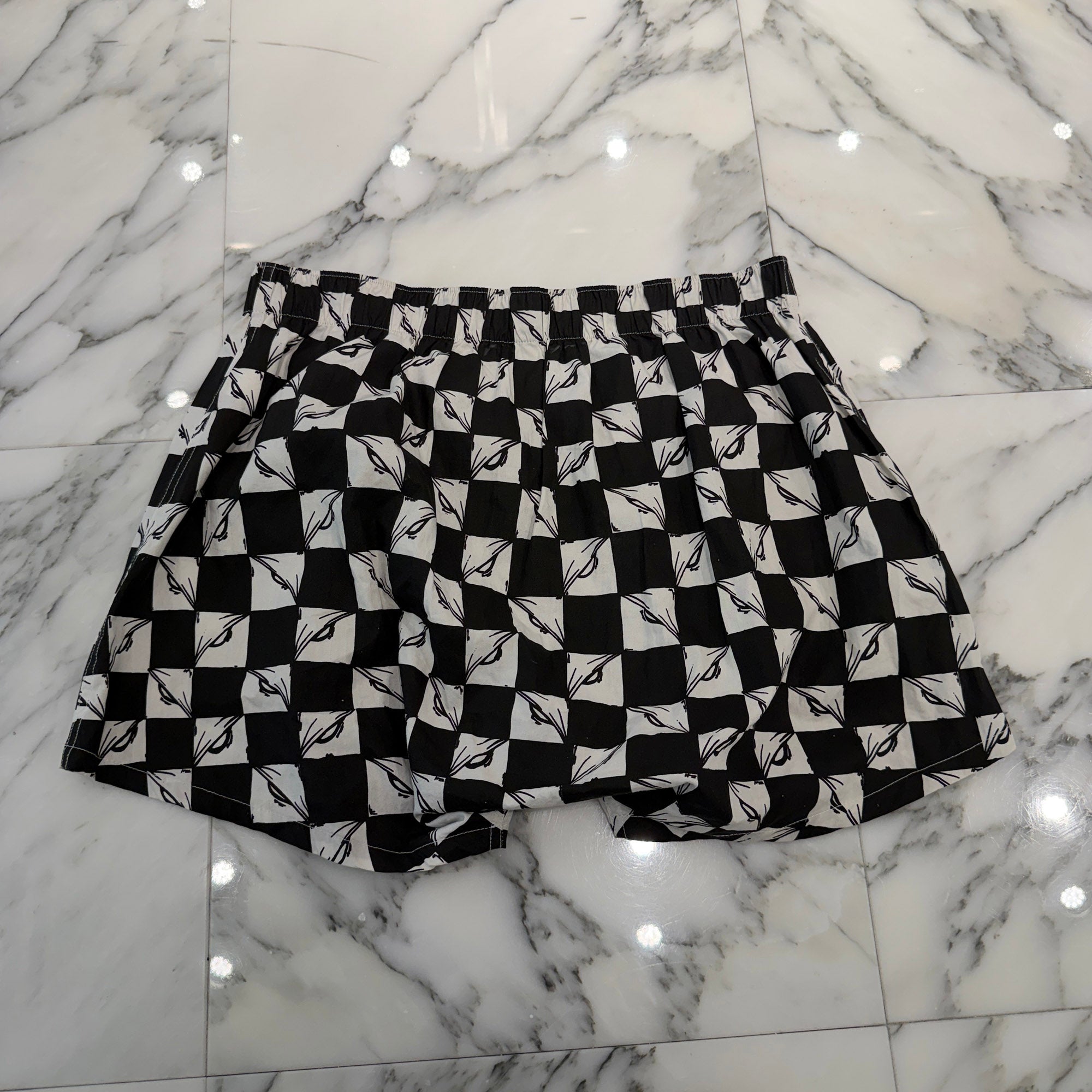 CHROME HEARTS × MATTY BOY BS Flare Button 99 Eyes Boxers Shorts Size LG(79-84) クロムハーツ×マッティボーイ BS フレアボタン 99アイズ ボクサーショーツ サイズ LG(79-84)