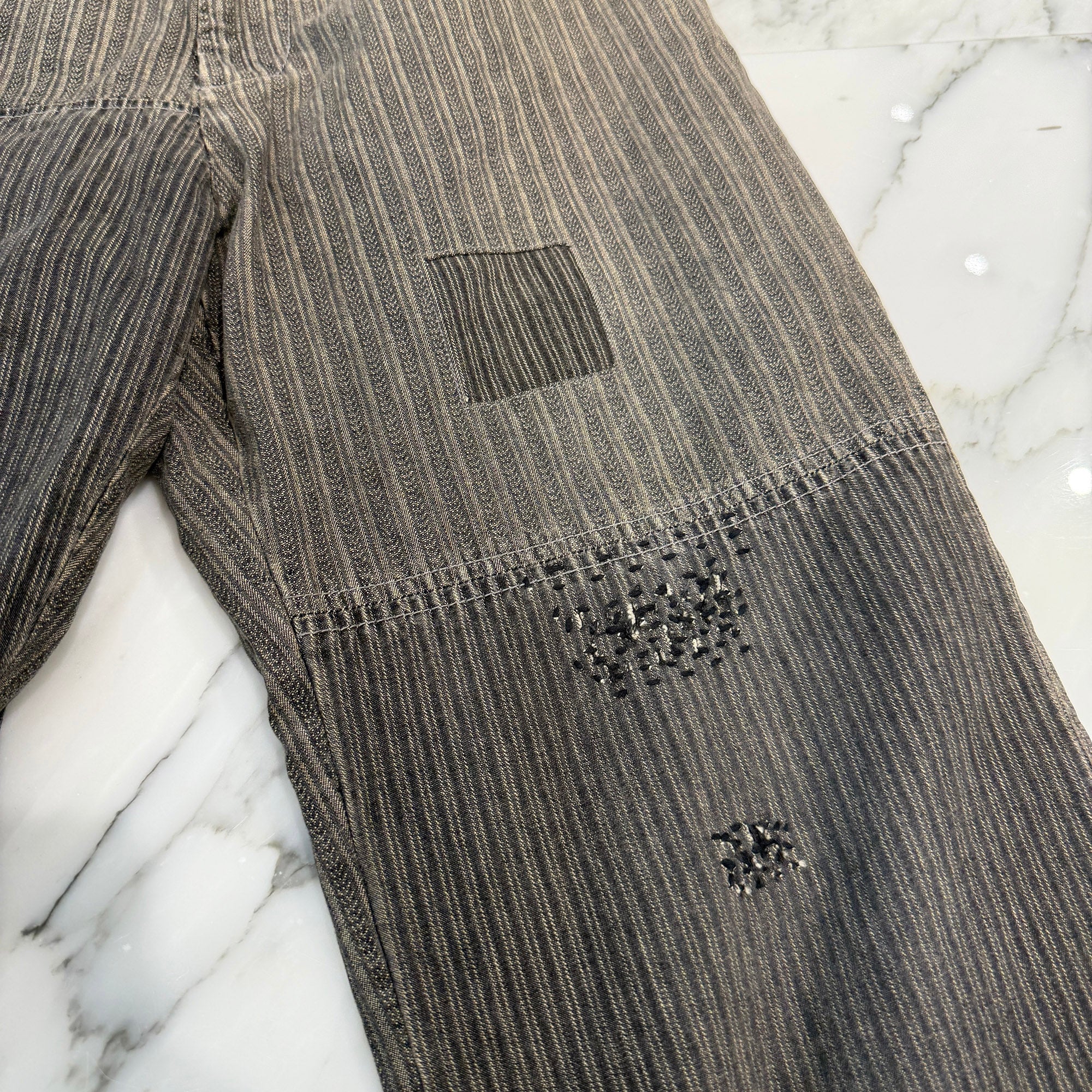 Enfants Riches Déprimés 2026SS Antique Work Stripe Pants 06-0318 Size 28 アンファン リッシュ デプリメ アンティーク ワーク ストライプ パンツ サイズ28