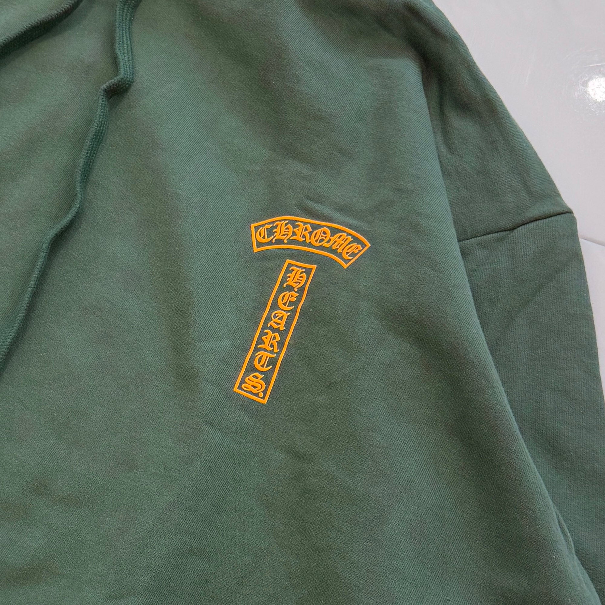 CHROME HEARTS 2025SS Online Limited Back Arch Logo USA Pullover Hoodie Size XL クロムハーツ オンライン限定 バック アーチロゴUSA プルオーバーフーディ サイズXL