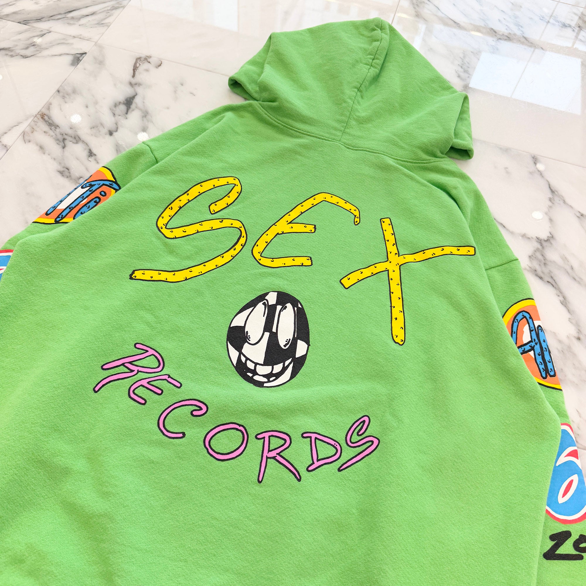CHROME HEARTS × MATTY BOY 2021AW PPO SEXRCD Pullover Hoodie Size XL クロムハーツ × マッティボーイ セックスレコード プルオーバーフーディ サイズXL