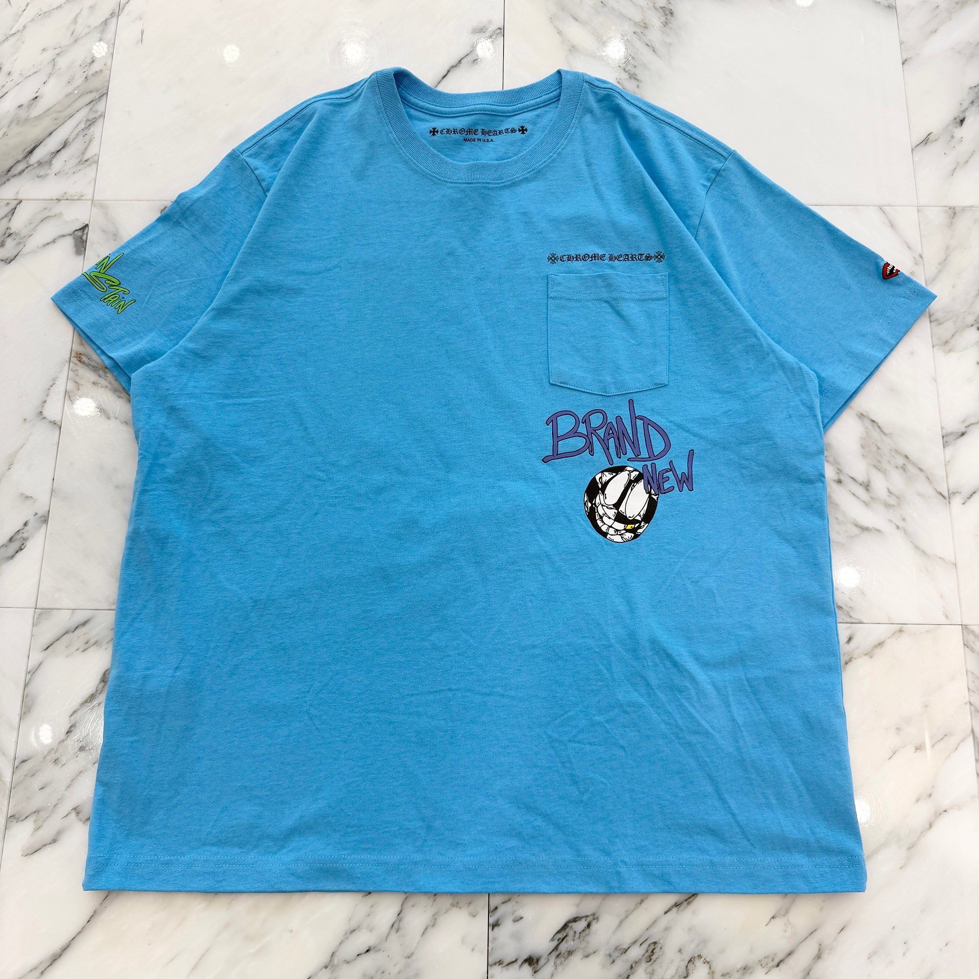 CHROME HEARTS × MATTY BOY 2024SS BRAIN NEW Tee Size XXL クロムハーツ ×マッティボーイ ブレインニュー Tシャツ サイズXXL