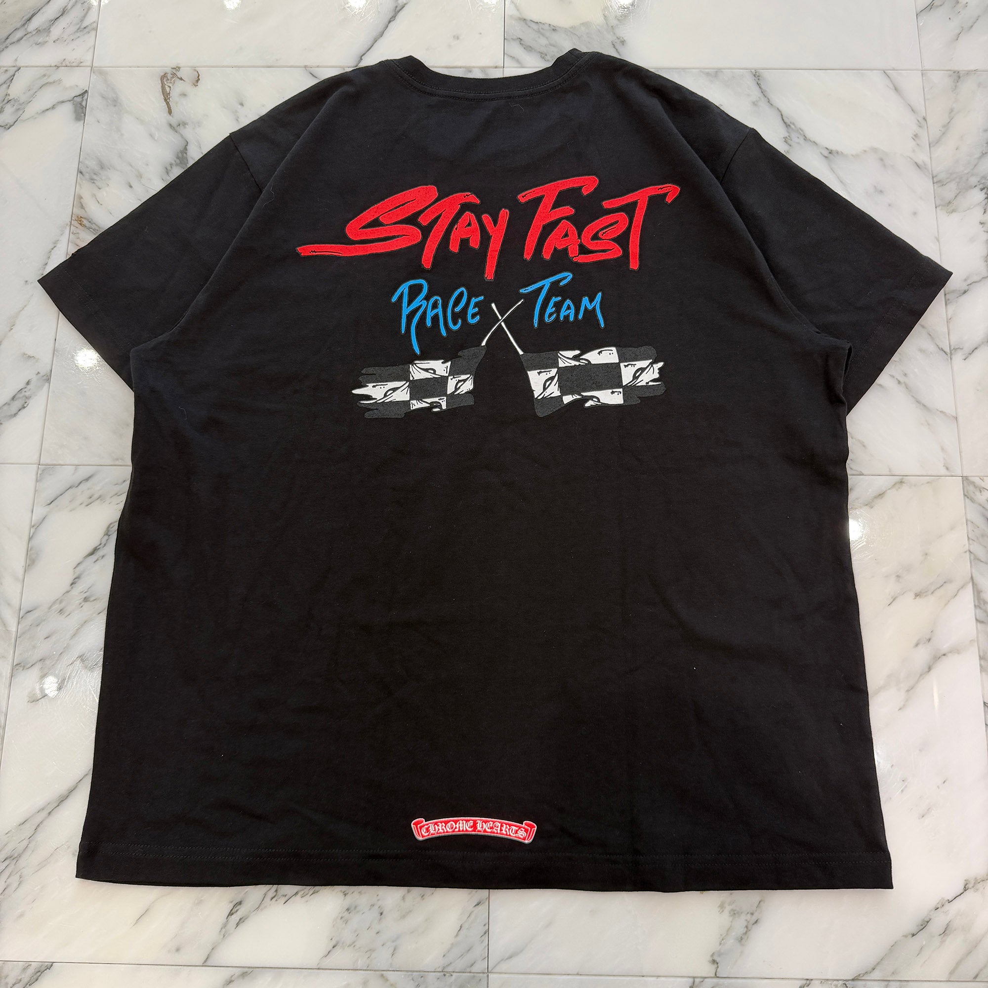 CHROME HEARTS × MATTY BOY PPO STAY FAST RACE TEAM Tee Size XXL クロムハーツ × マッティボーイ ステイファスト レースチーム Tシャツ サイズXXL