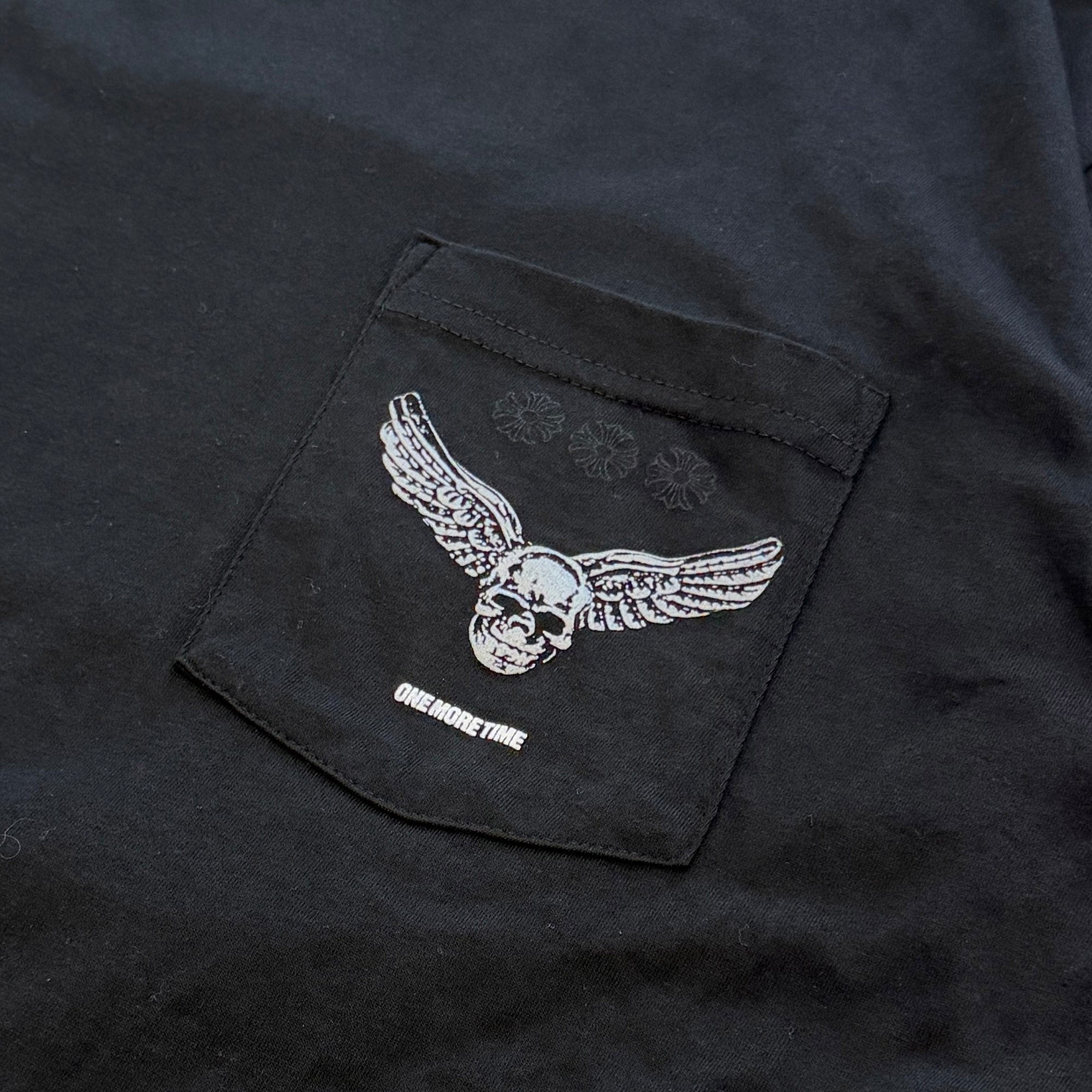 CHROME HEARTS FOTI × Yung Blud × Aerosmith Mahalia Back Cross Logo Tee Size M クロムハーツ フォティ× ヤングブラッド ×エアロスミス マハリア バック クロス ロゴ Tシャツ サイズM