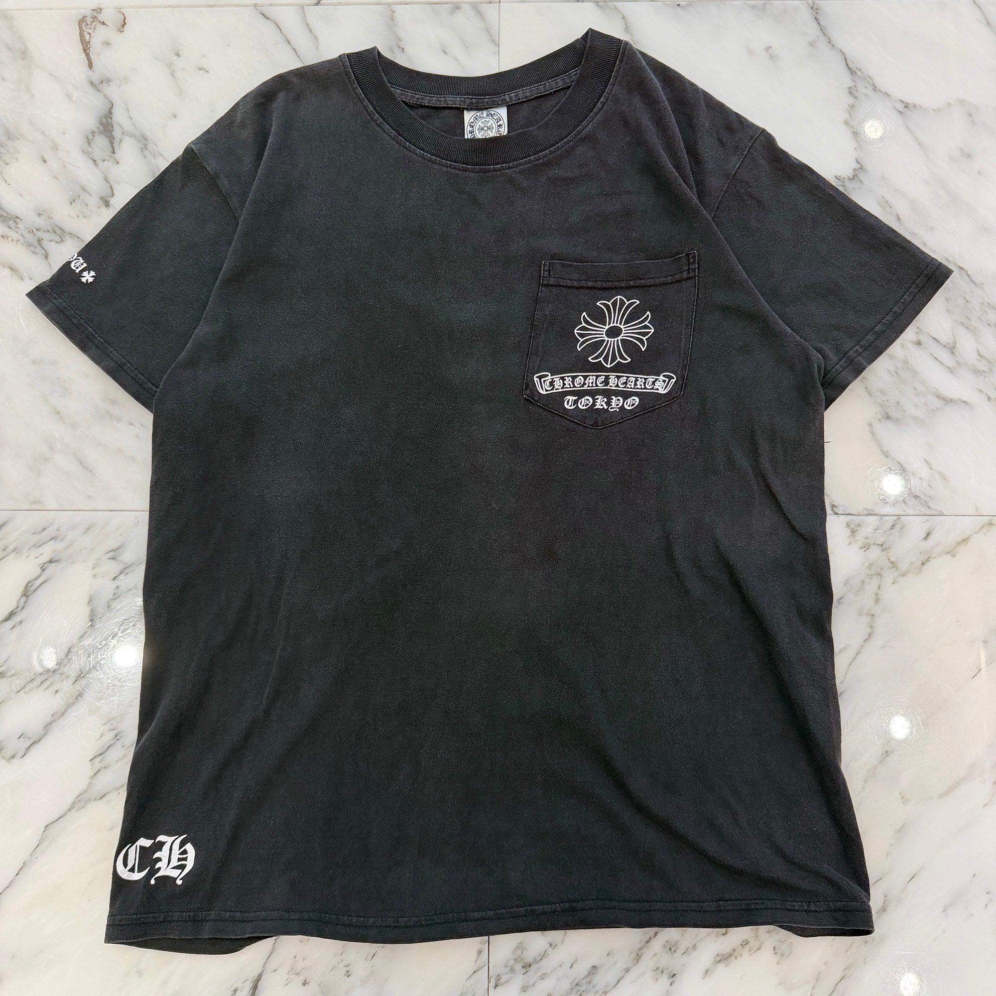 CHROME HEARTS TOKYO Limited Back CH Plus Print Tee Size M クロムハーツ 東京限定 バック CHプラス プリント Tシャツ サイズM