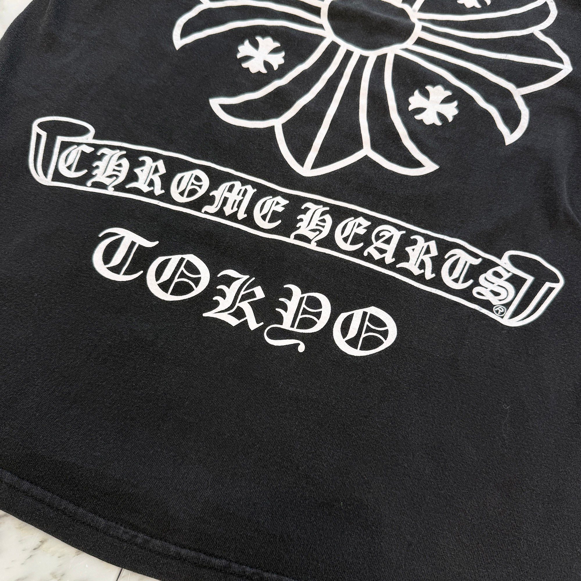 CHROME HEARTS TOKYO Limited Back CH Plus Print Tee Size M クロムハーツ 東京限定 バック CHプラス プリント Tシャツ サイズM