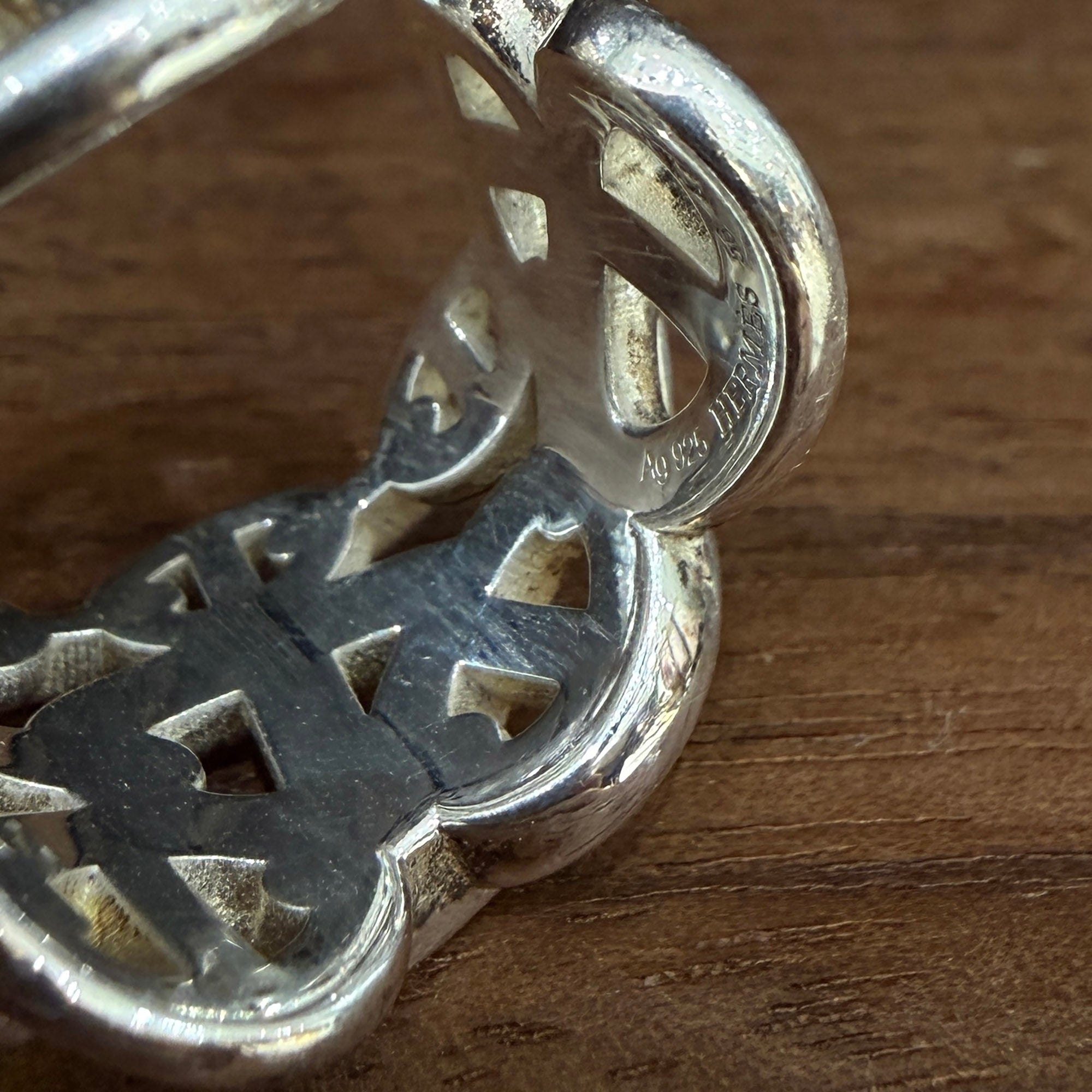 HERMES Chaine d'Ancre Anchaine GM Ring Size 56 (約16号) エルメス シェーヌダンクル アンシェネ GM リング サイズ56 (約16号)