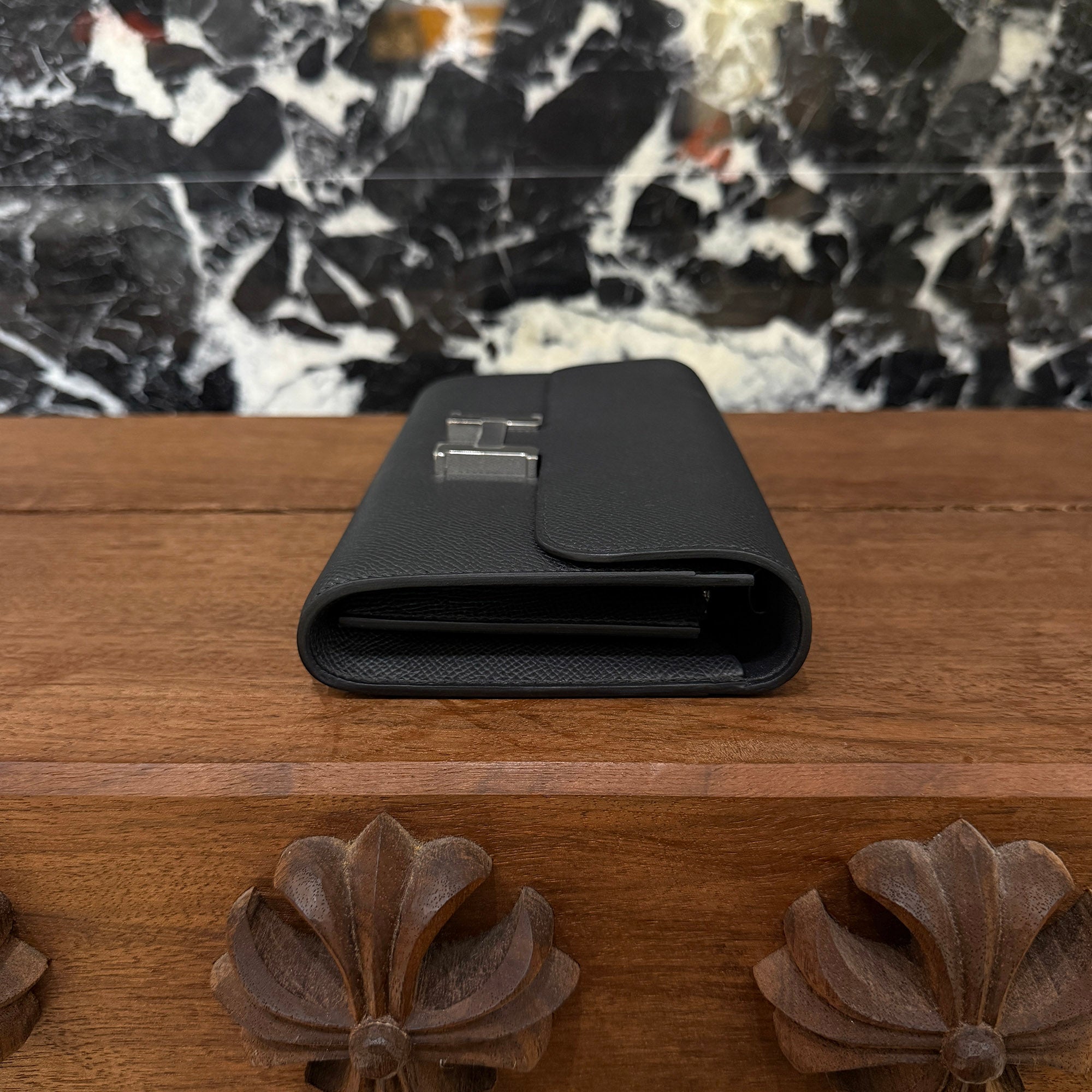 HERMES Constance To Go "NOIR" Leather Long Wallet G刻印 エルメス コンスタンス トゥ ゴー "ノワール" レザーロングウォレット G刻印