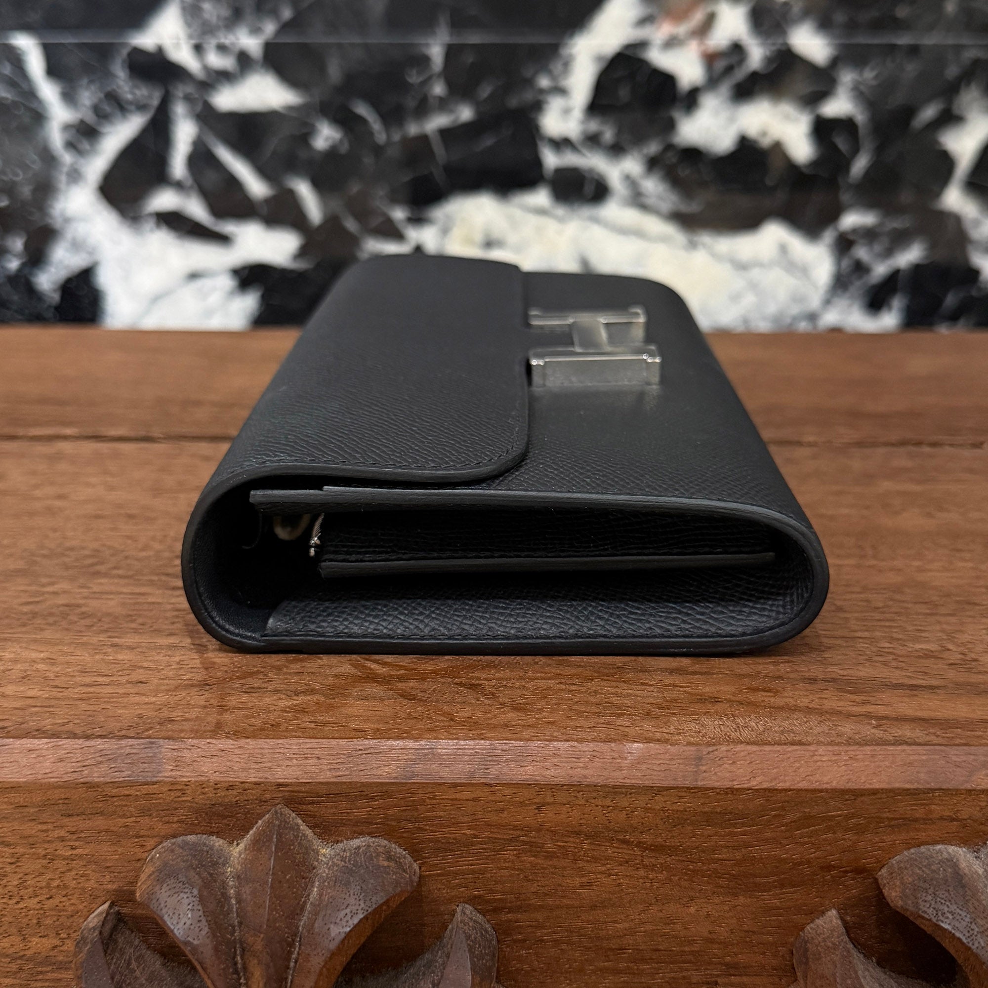 HERMES Constance To Go "NOIR" Leather Long Wallet G刻印 エルメス コンスタンス トゥ ゴー "ノワール" レザーロングウォレット G刻印