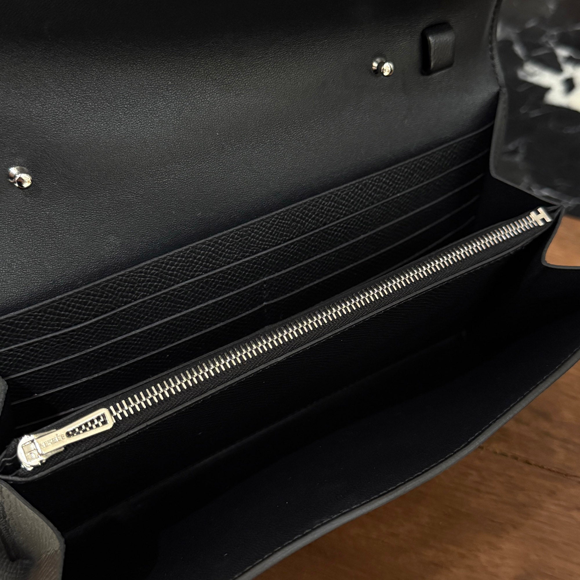 HERMES Constance To Go "NOIR" Leather Long Wallet G刻印 エルメス コンスタンス トゥ ゴー "ノワール" レザーロングウォレット G刻印