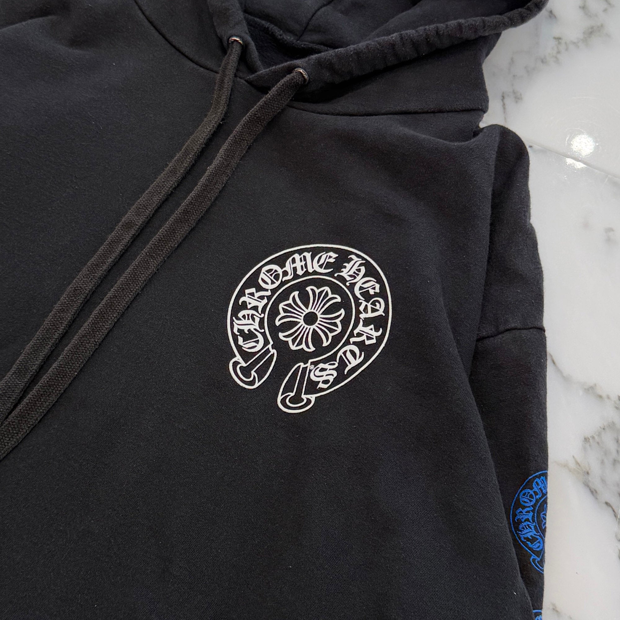 CHROME HEARTS 2022SS Multi Color Horseshoe Pullover Hoodie Size L クロムハーツ マルチカラーホースシュー プルオーバーフーディ サイズL