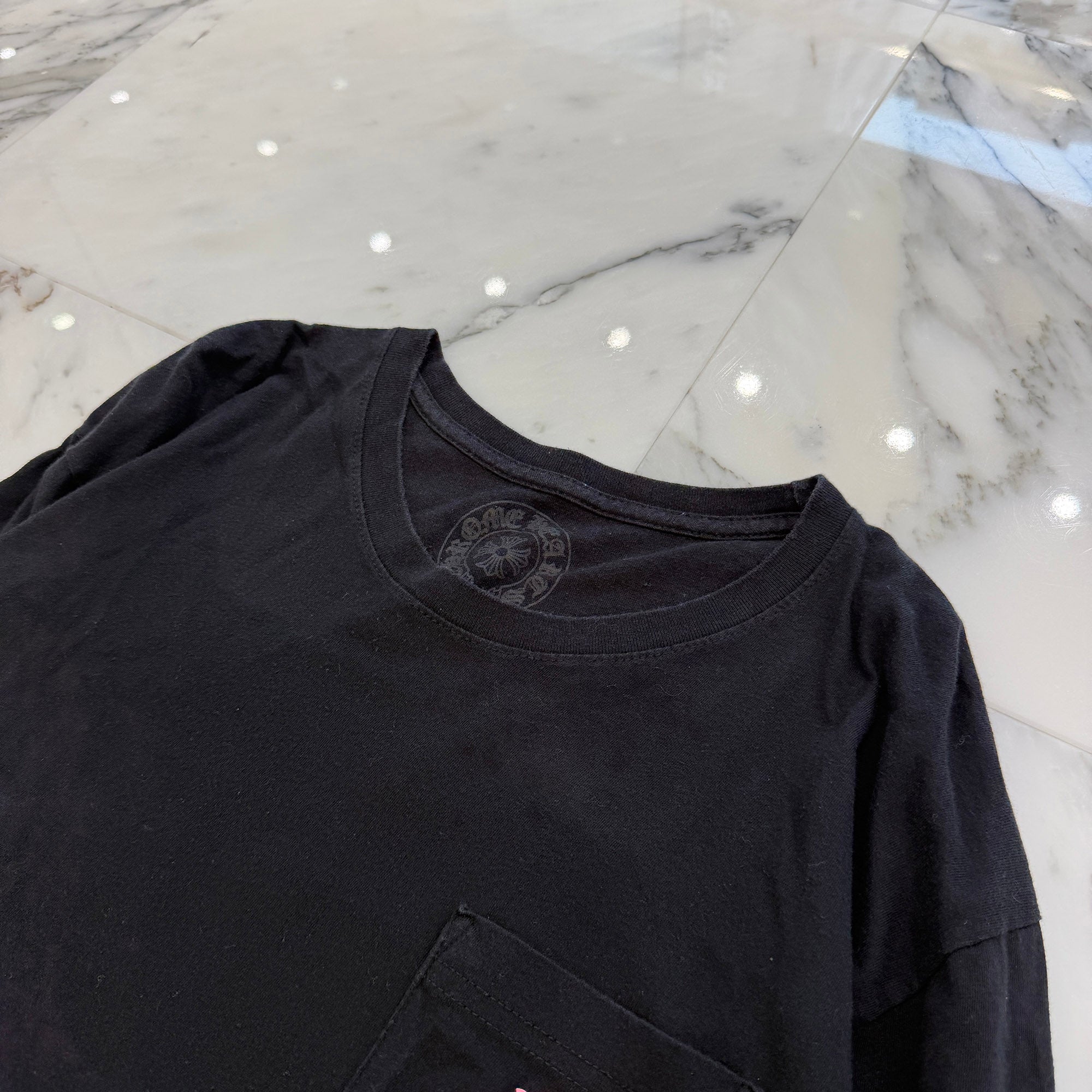 CHROME HEARTS 2021SS MLTCOL CEM CRS Long Sleeve Tee Size L クロムハーツ マルチカラー セメタリークロス ロングスリーブTシャツ サイズL