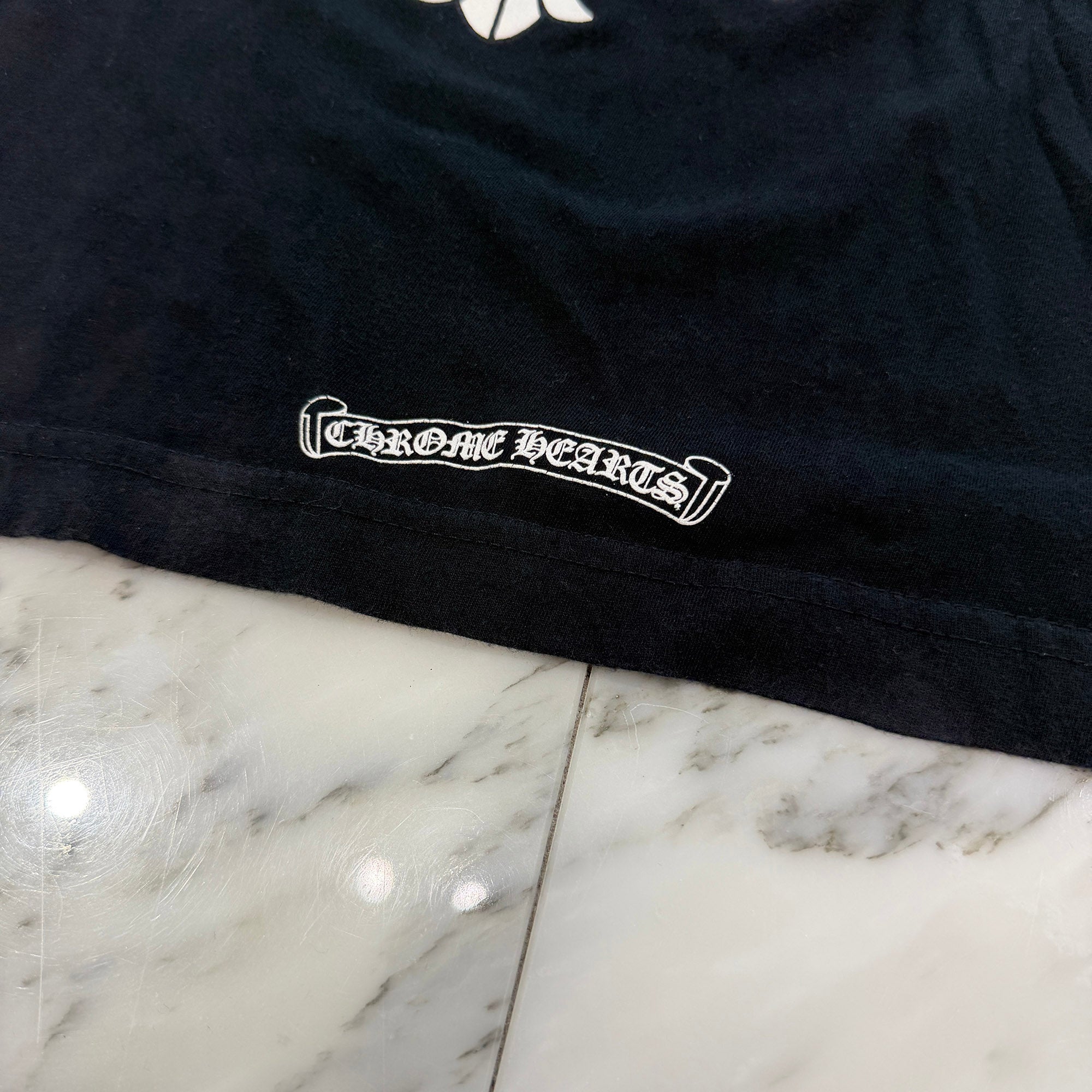 CHROME HEARTS 2021SS MLTCOL CEM CRS Long Sleeve Tee Size L クロムハーツ マルチカラー セメタリークロス ロングスリーブTシャツ サイズL
