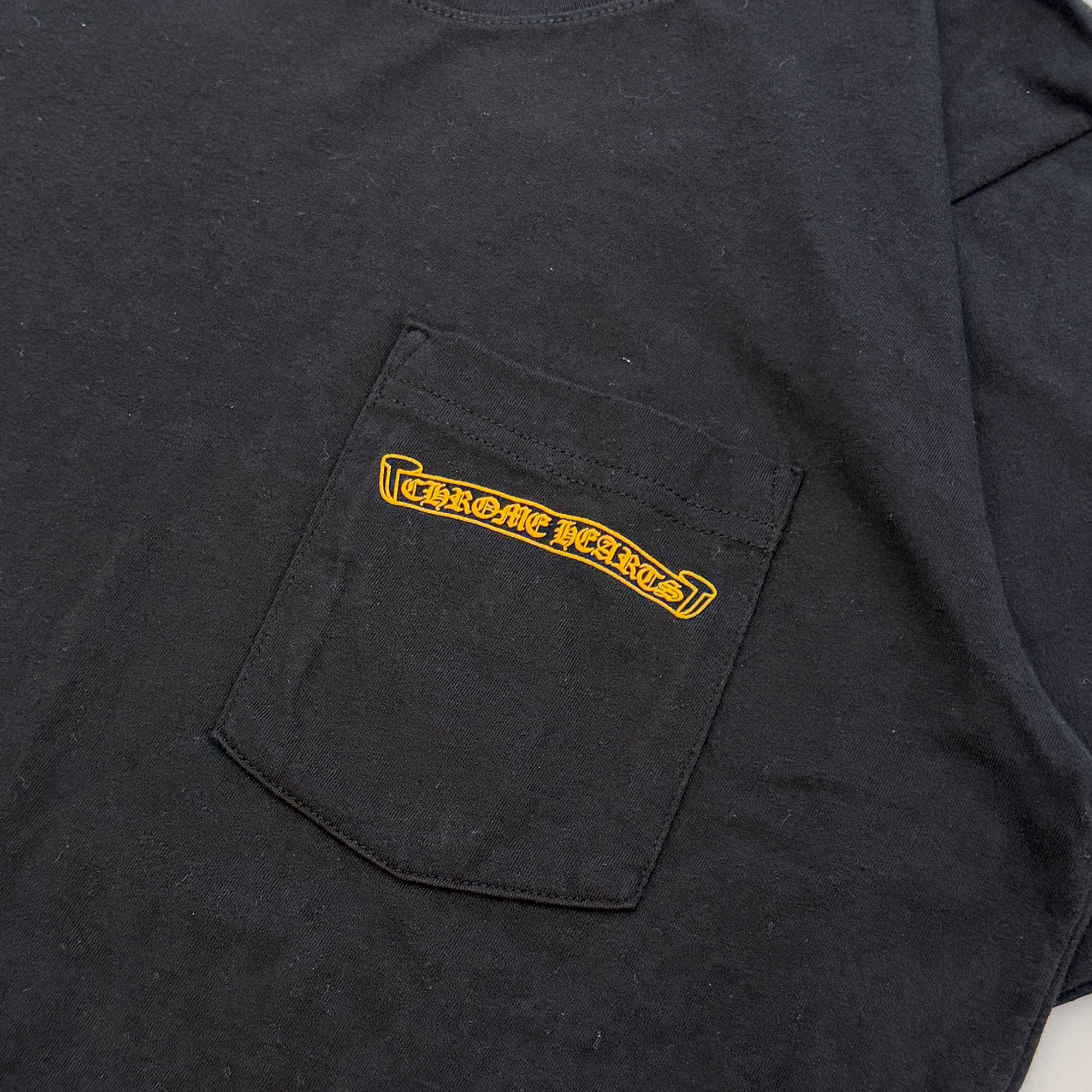 CHROME HEARTS CH Plus Yellow Cross Tee Size M クロムハーツ CHプラス イエロークロス Tシャツ サイズM