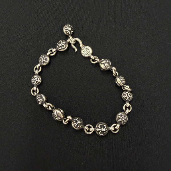CHROME HEARTS Multi Ball Bracelet Size 12 LINK クロムハーツ マルチボール ブレスレット サイズ12リンク