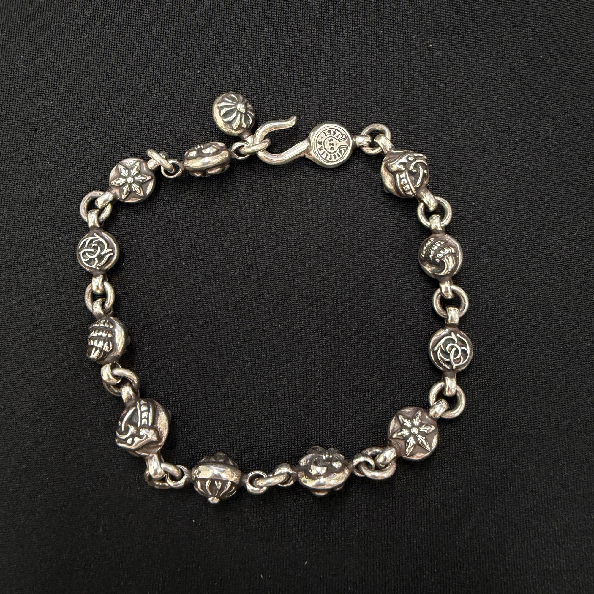 CHROME HEARTS Multi Ball Bracelet Size 12 LINK クロムハーツ マルチボール ブレスレット サイズ12リンク