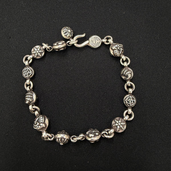 CHROME HEARTS Multi Ball Bracelet Size 12 LINK クロムハーツ マルチボール ブレスレット サイズ12リンク