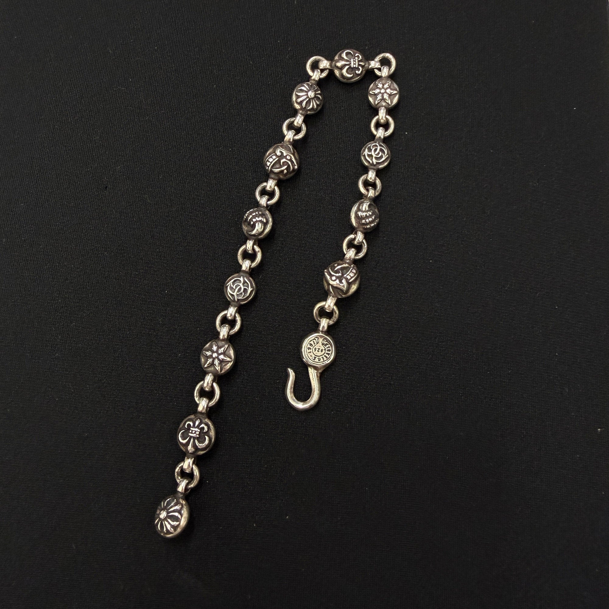 CHROME HEARTS Multi Ball Bracelet Size 12 LINK クロムハーツ マルチ