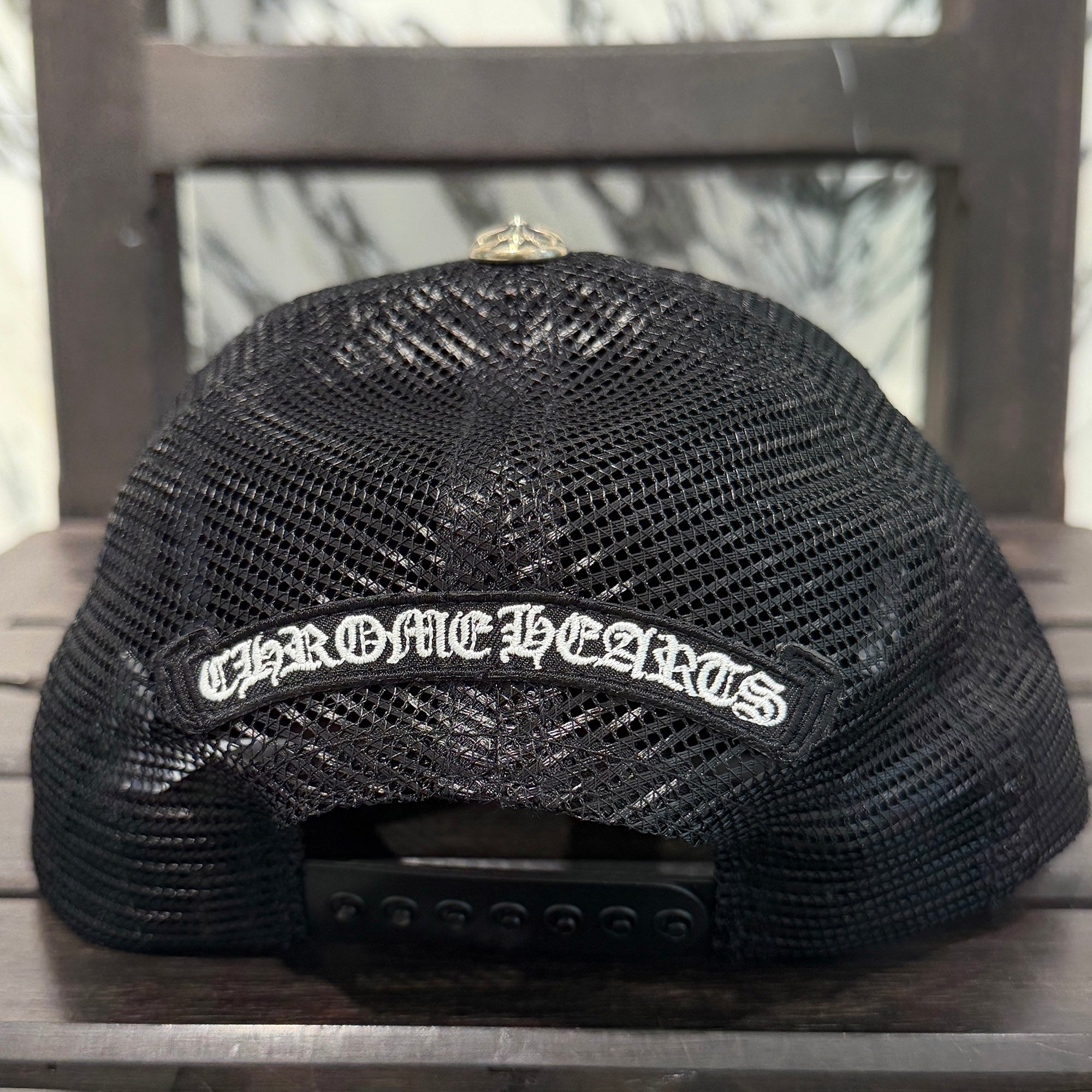 CHROME HEARTS Triple Cross Patch Trucker Cap Size ONE SIZE (51-61) クロムハーツ トリプルクロスパッチ トラッカーキャップ サイズONE SIZE (51-61)