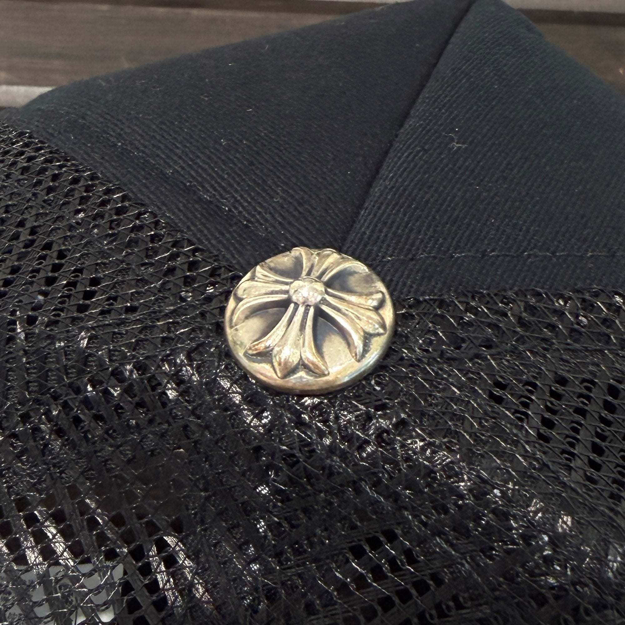 CHROME HEARTS Triple Cross Patch Trucker Cap Size ONE SIZE (51-61) クロムハーツ トリプルクロスパッチ トラッカーキャップ サイズONE SIZE (51-61)