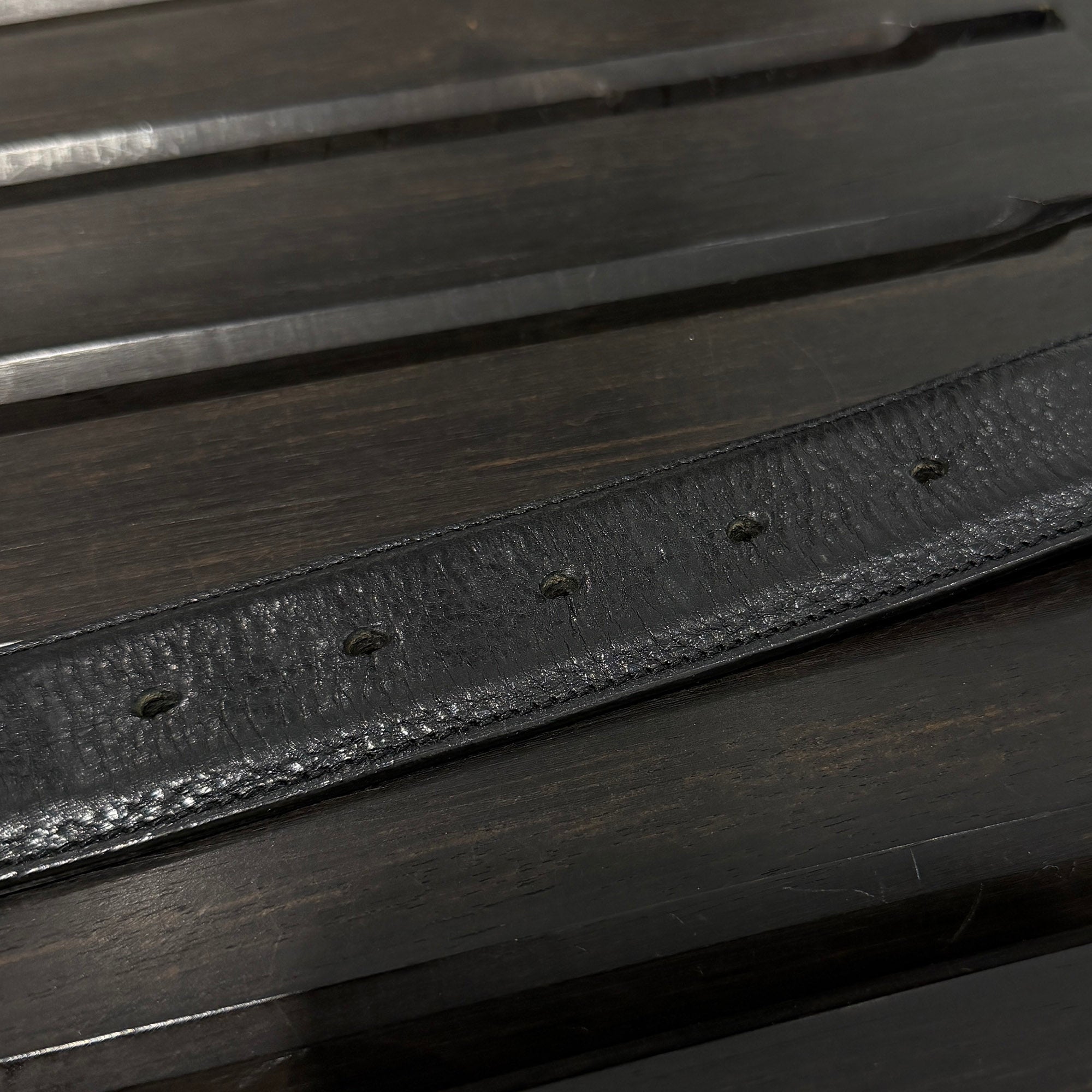 CHROME HEARTS 3PC Roller Leather Belt Size 36 inch クロムハーツ 3PC ローラー レザーベルト サイズ36インチ