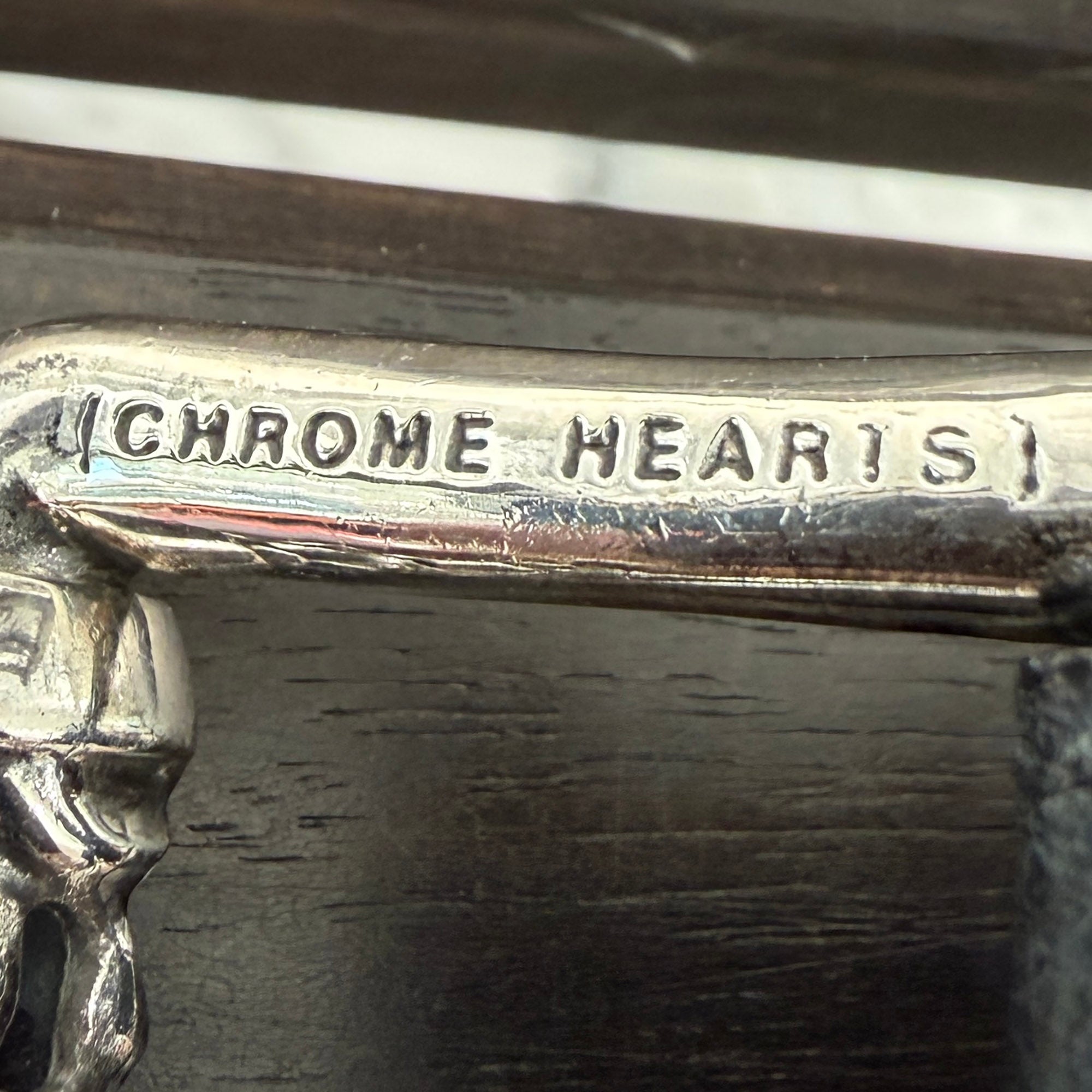 CHROME HEARTS 3PC Roller Leather Belt Size 36 inch クロムハーツ 3PC ローラー レザーベルト サイズ36インチ