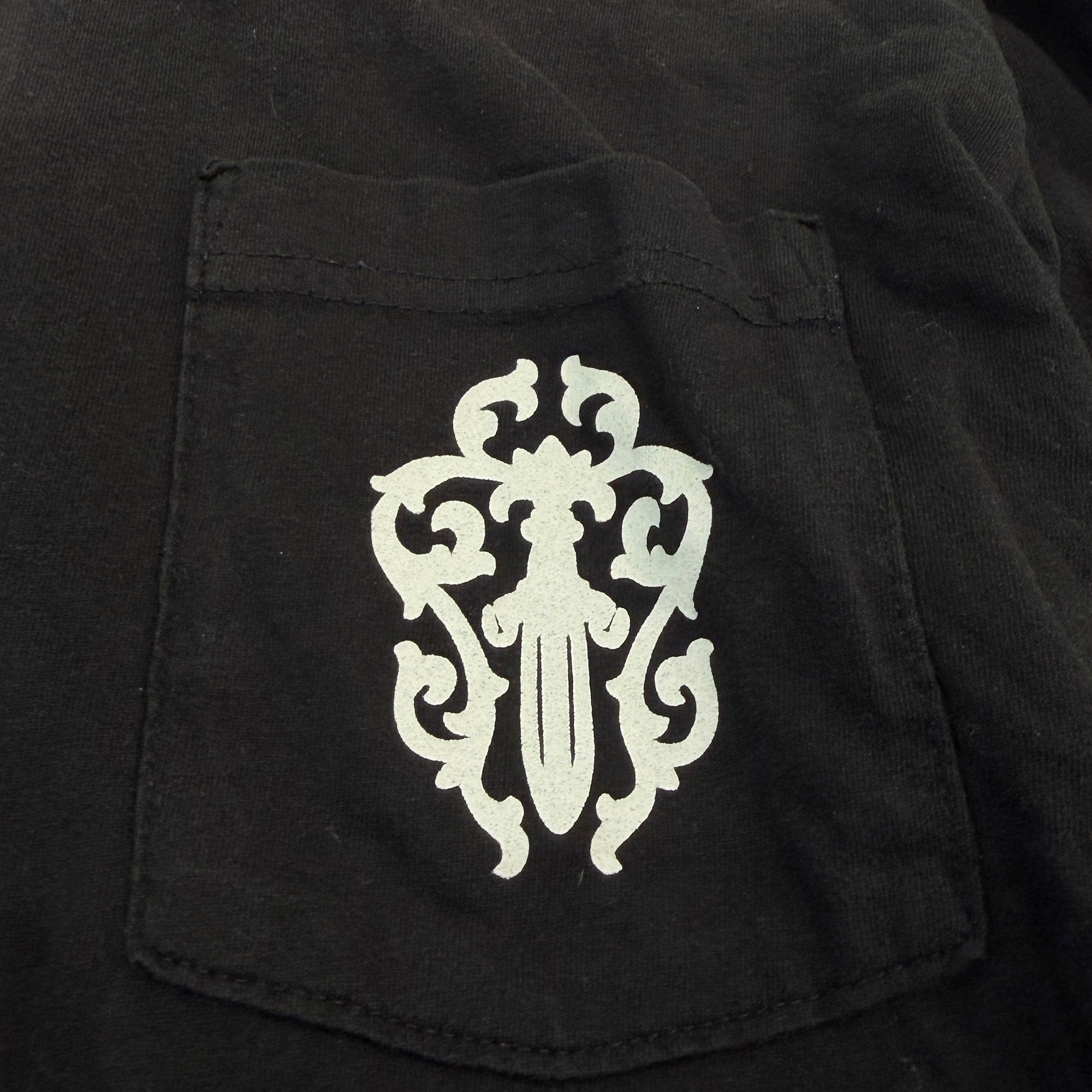 CHROME HEARTS Back Vine Dagger Print Long Sleeve Tee Size M クロムハーツ バックヴァインダガープリント ロングスリーブTシャツ サイズM
