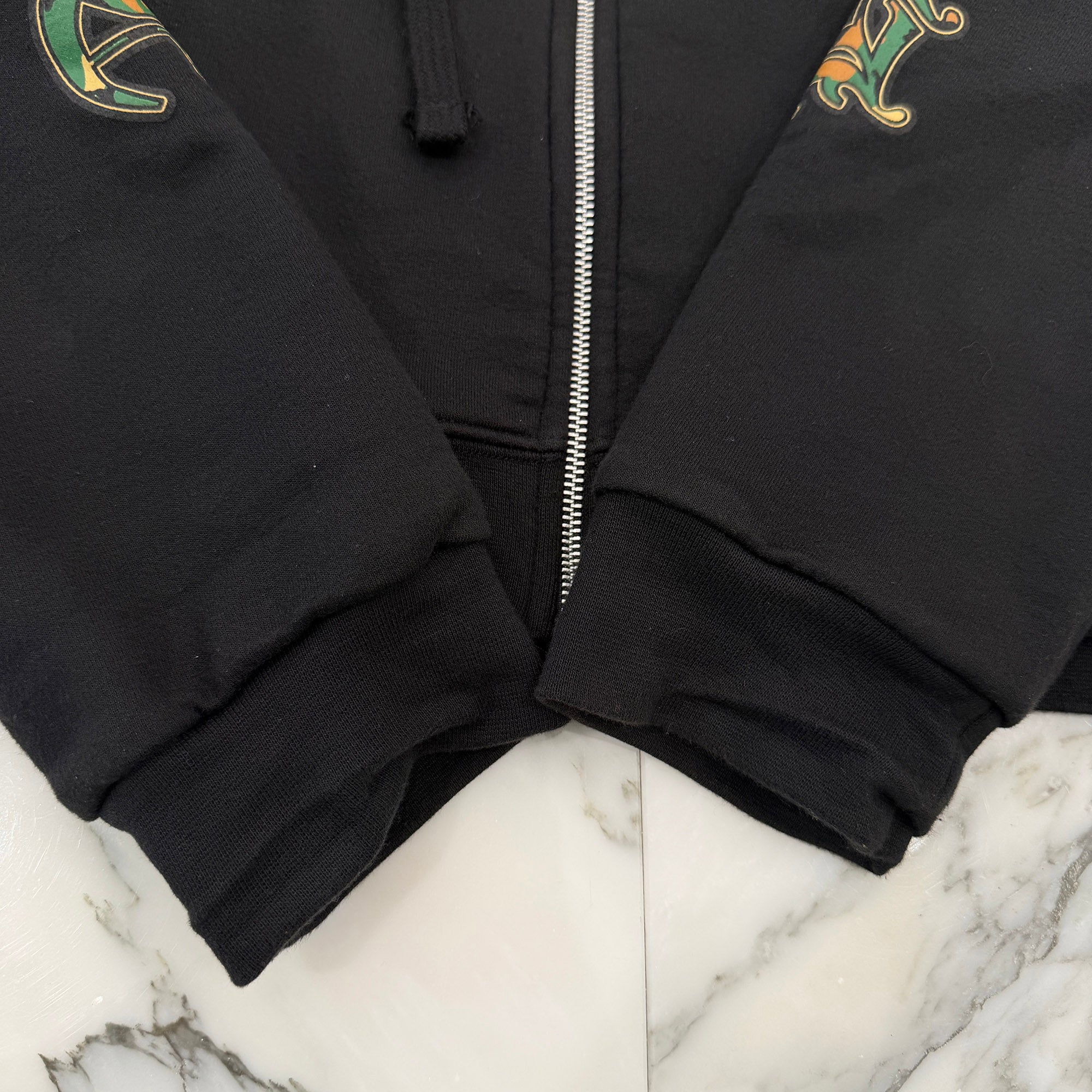 CHROME HEARTS Camo Horseshoe Thermal Zip Up Hoodie Size L クロムハーツ カモ ホースシュー サーマル ジップアップフーディ サイズL