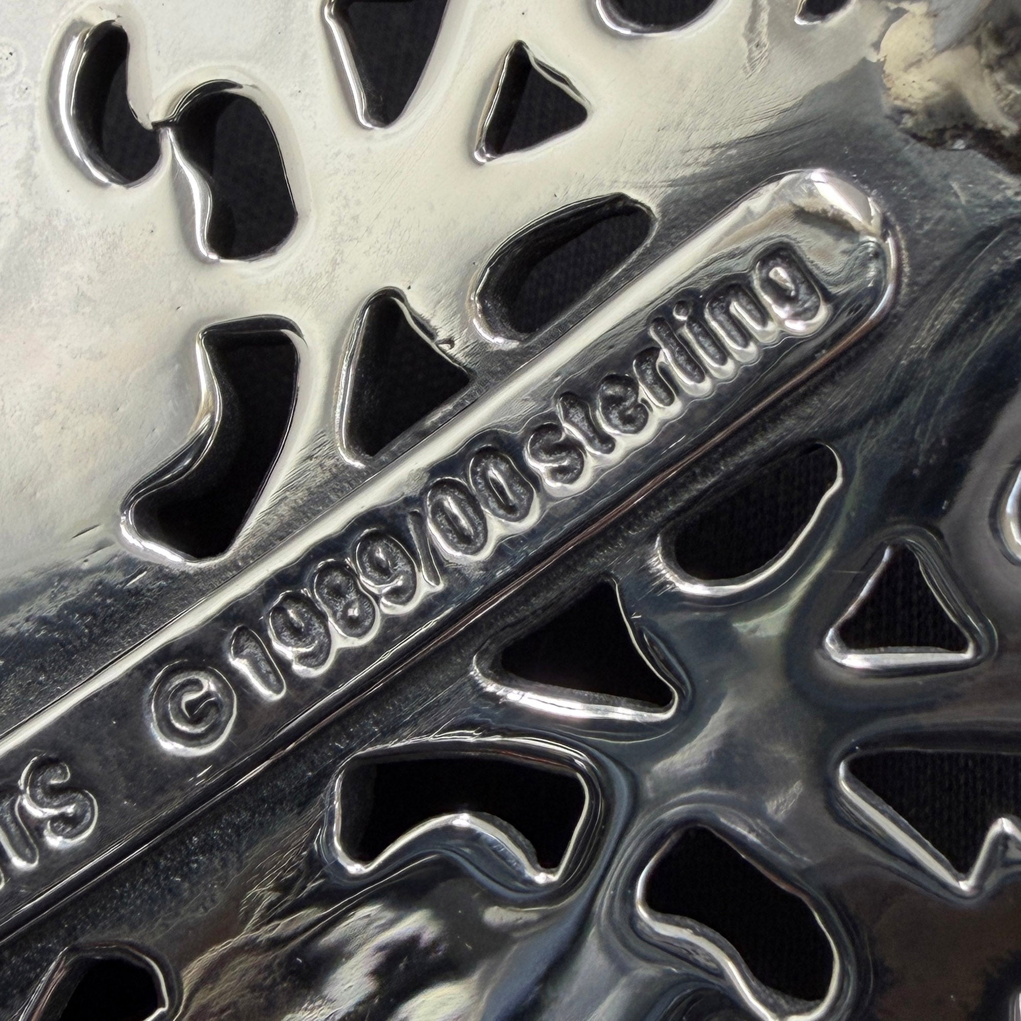 CHROME HEARTS Classic Oval Cross Buckle クロムハーツ クラシック オーバルクロス バックル シルバー925